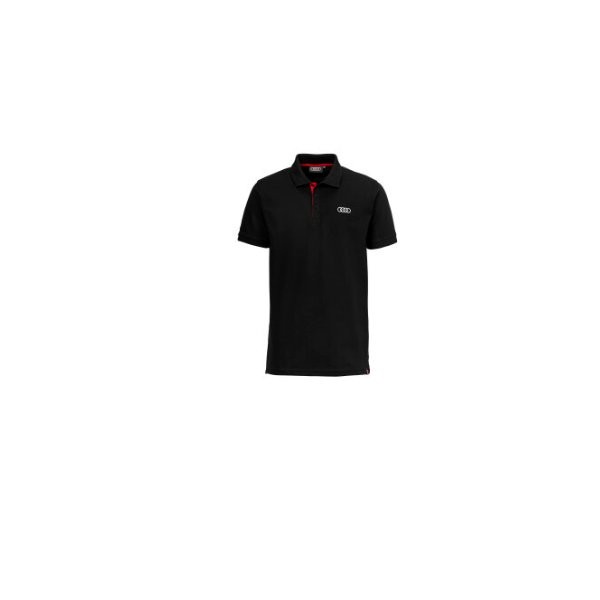 Original Audi Service CF Poloshirt Herren Schwarz 4131600103 Gr.M