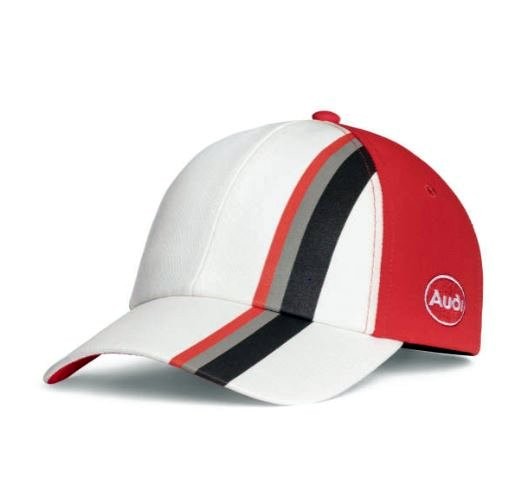 Original Audi Kinder Baseballkappe Baseballcap Weiß Gr. 53-55 3201800100 Neu