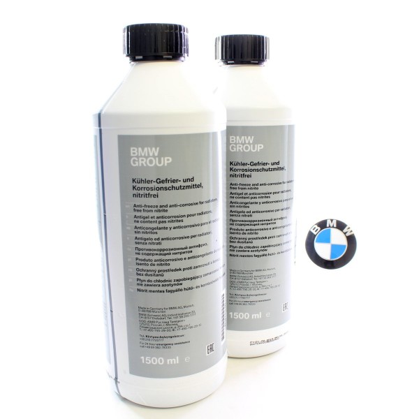 2x Original BMW Kühlerfrostschutz Konzentrat -40° 1500ml 83192211191 NEU