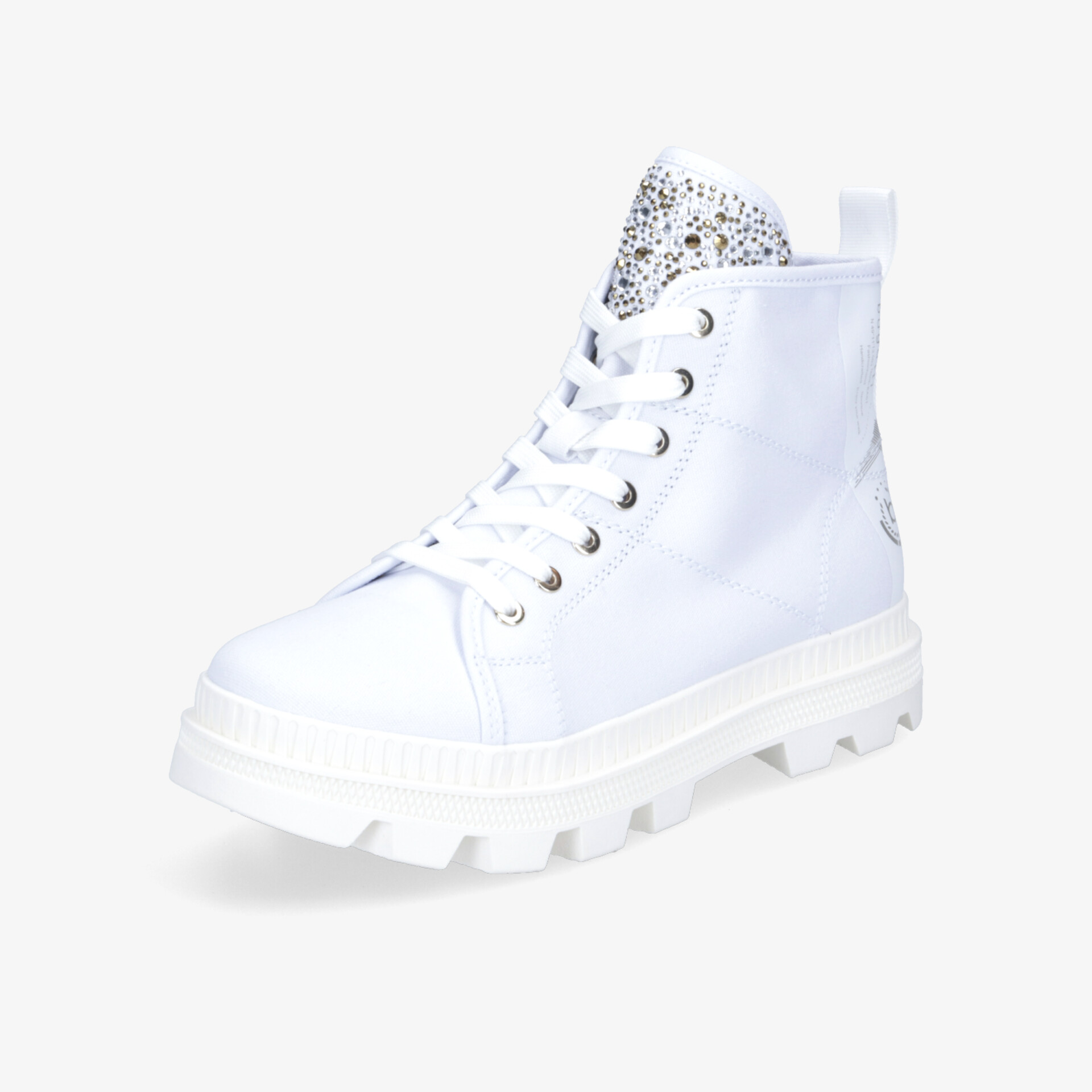 Weiße Sneaker Hohe Stoff Sneaker Hohe Sneakers WeiÃƒÂŸe Turnschuhe