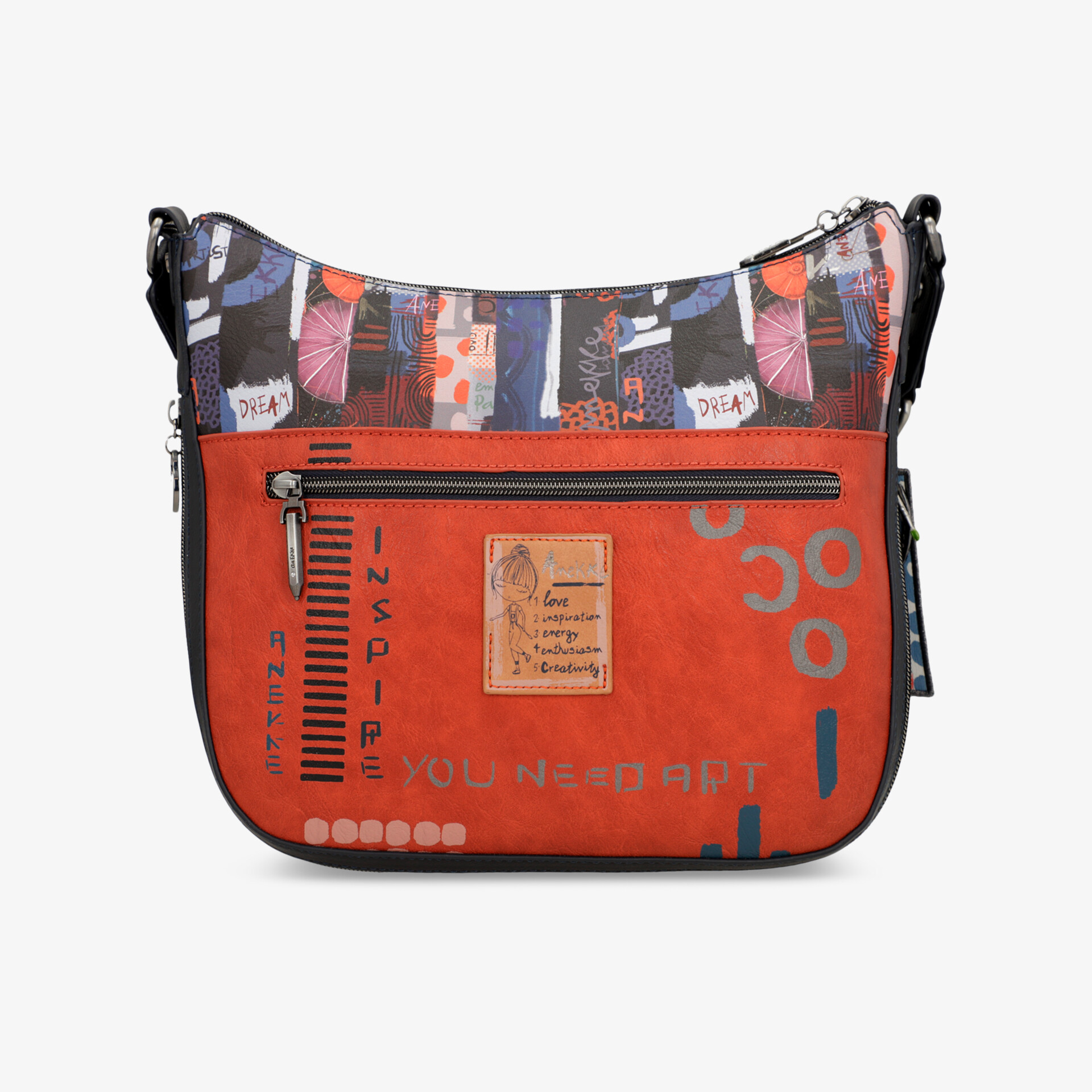 anekke Bolso Bandolera Damen Umhängetaschen blau kilagoo