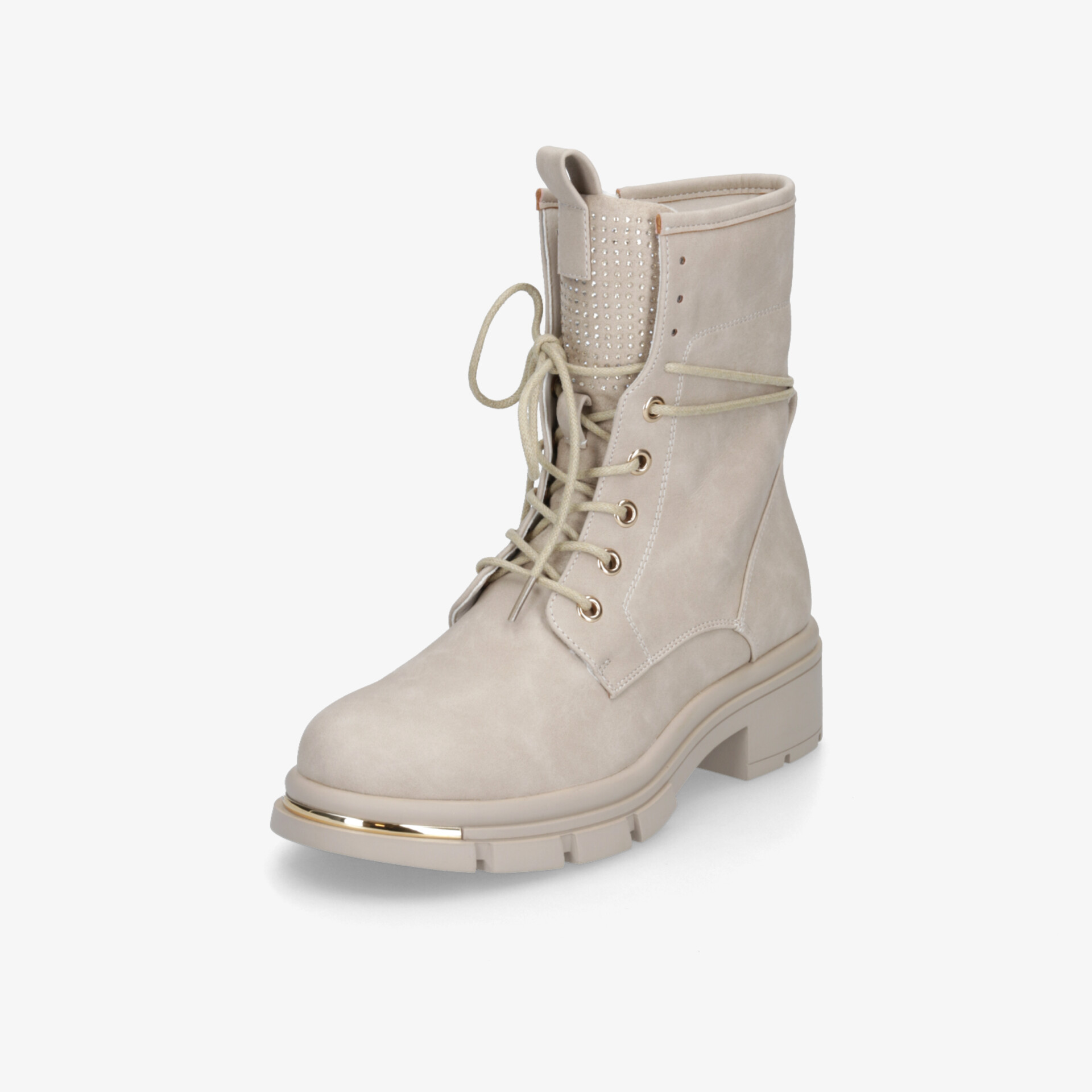 street shoes Damen Schnürstiefeletten beige kilagoo