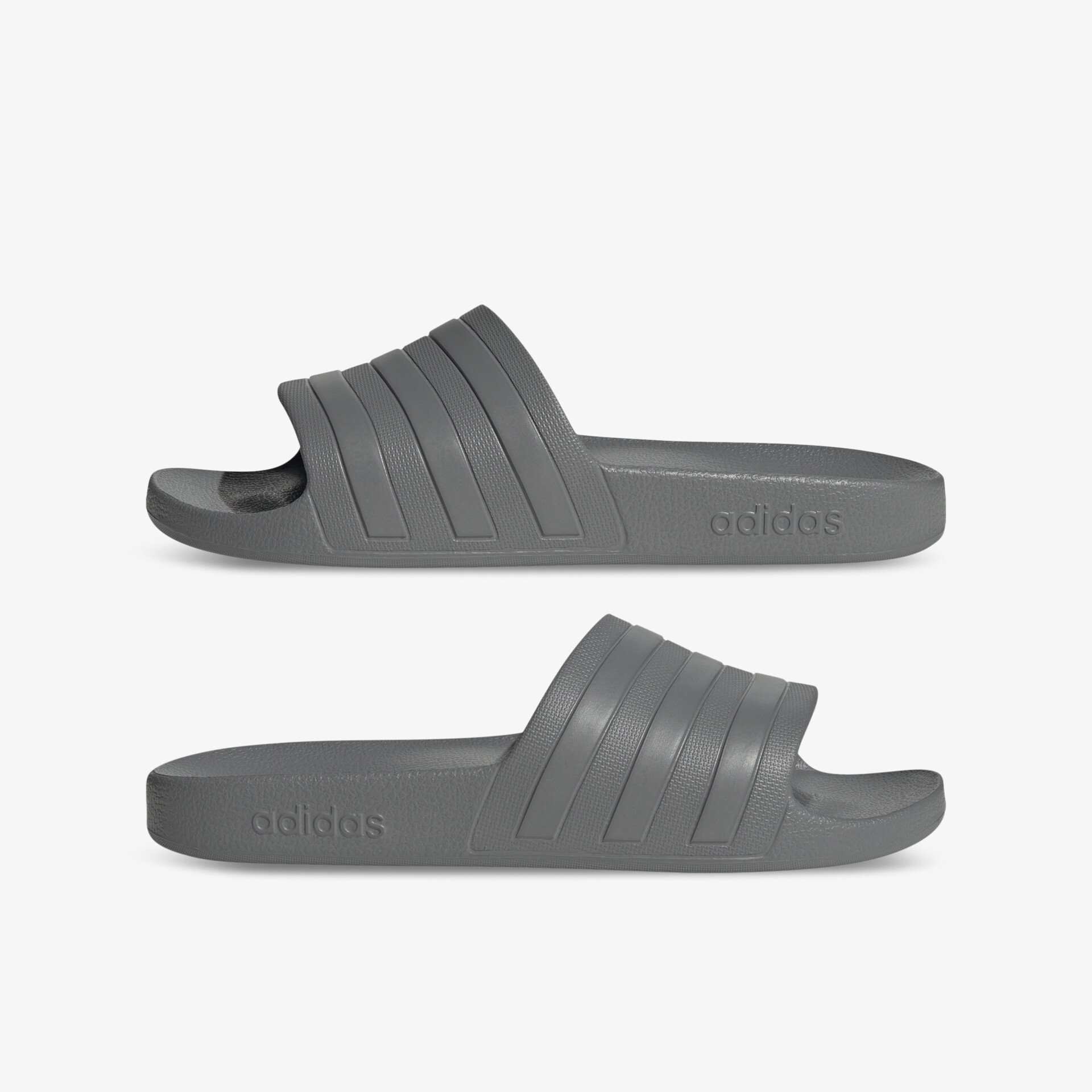 Grey Adilette Cloudfoam Plus Herren Grey Adidas Cloudfoam Plus