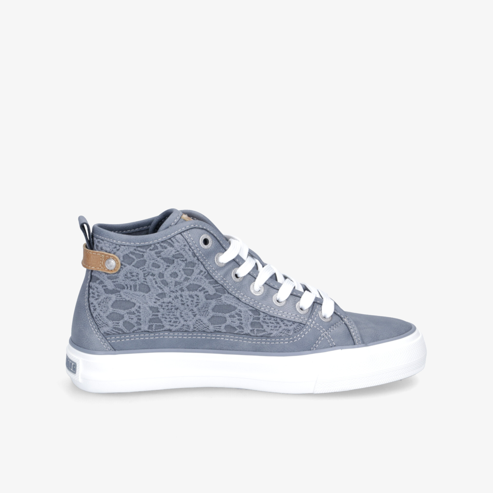 MUSTANG Damen Leinenschuhe grau Jetzt bei kaufen