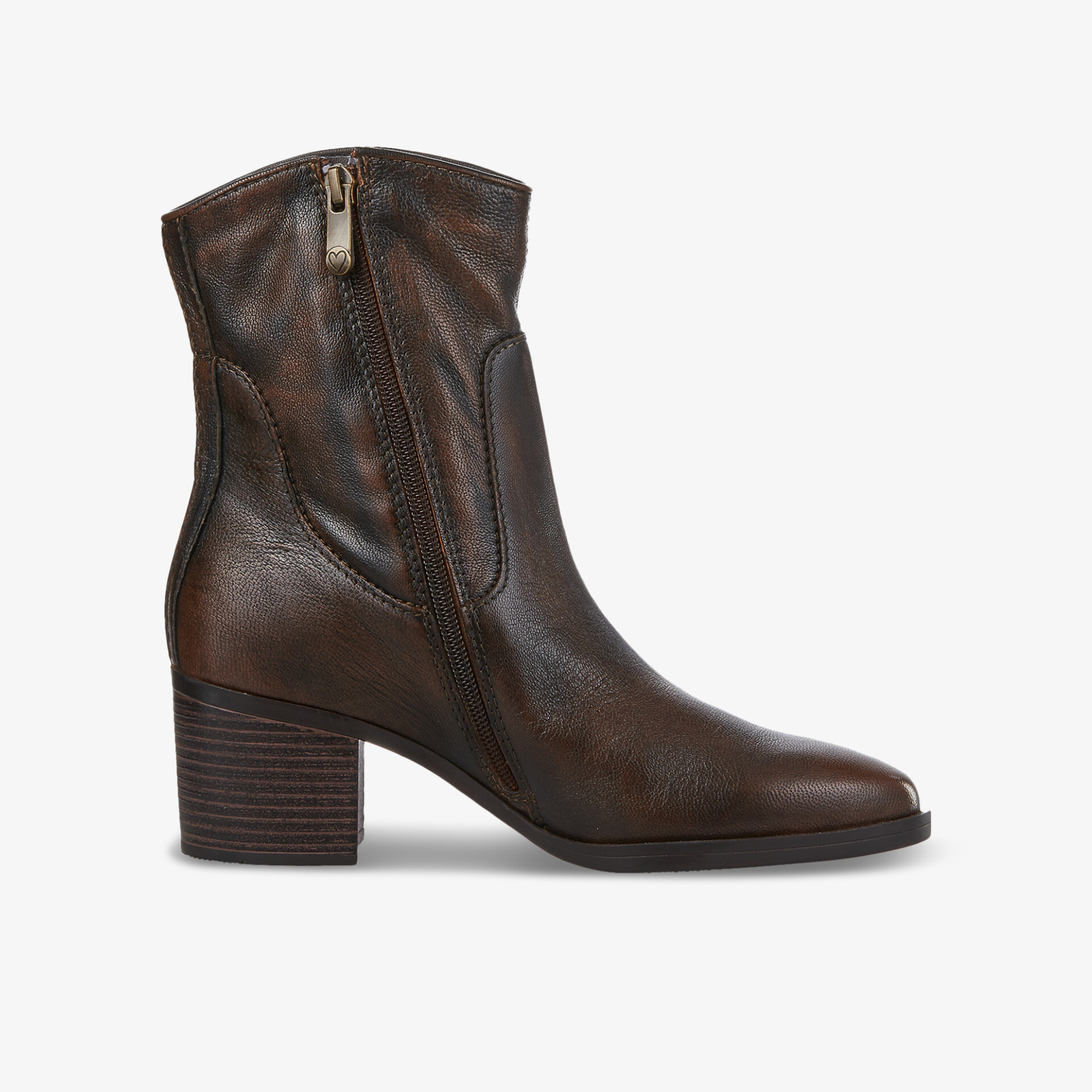 Ankle Boots Marco Tozzi Stiefeletten Cognac Marco Tozzi - Main Image