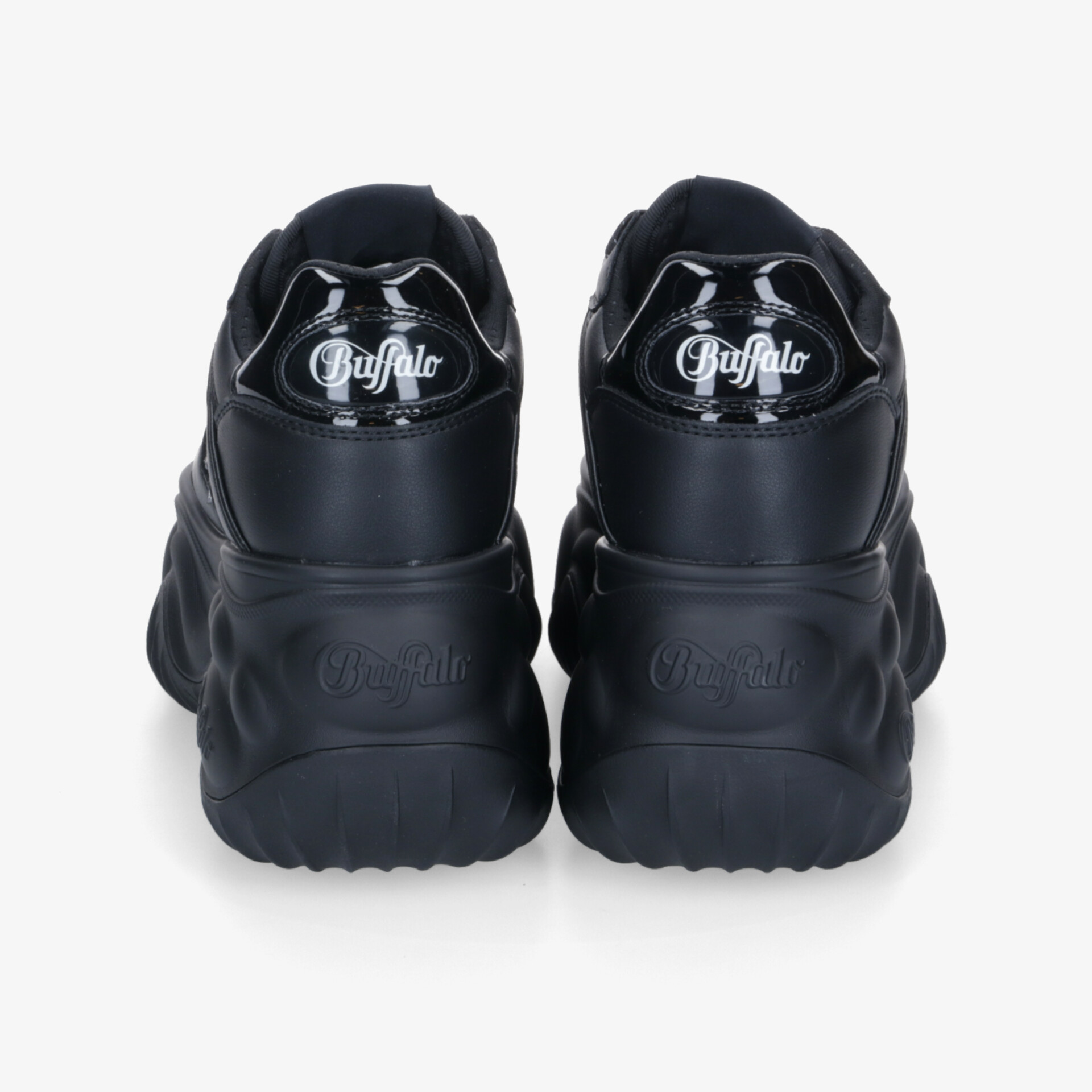 Buffalo Schuhe Plateau Schwarz Buffalo Damen Plateau Sneaker