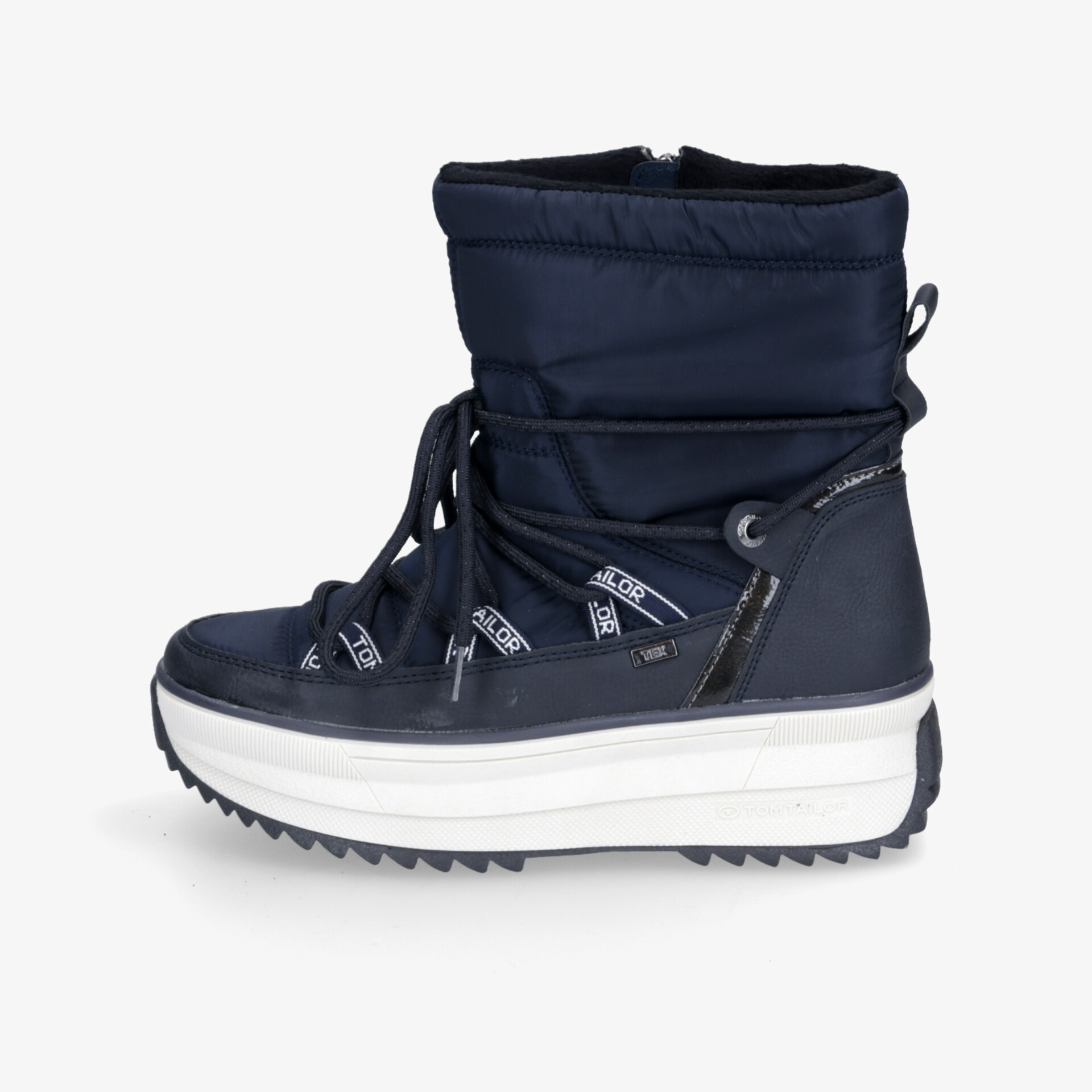 Tom Tailor Damen Winterboots Blau TOM TAILOR Schnürboots