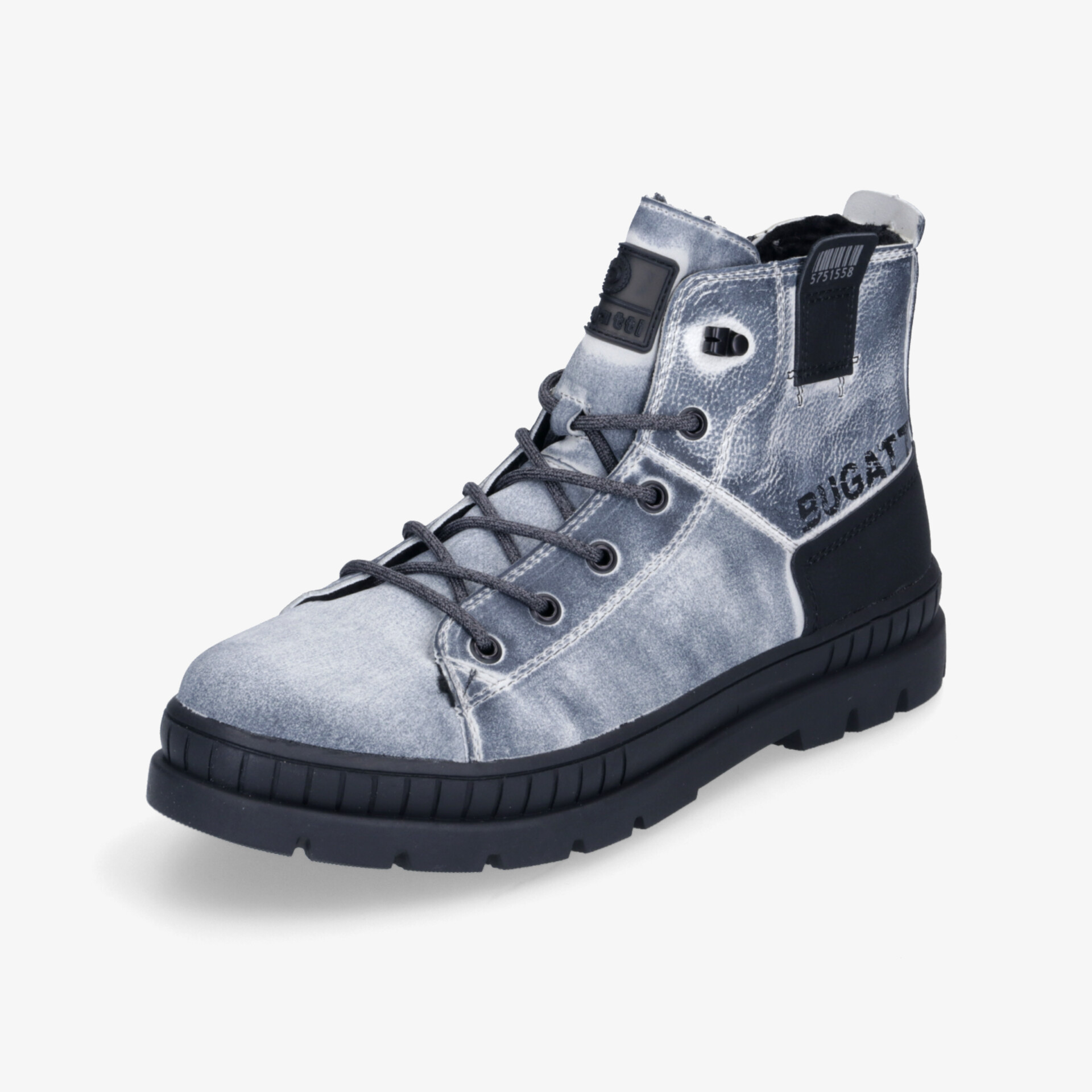 Herren Stiefeletten Stiefeletten Blau Zum SchnÃ¼ren Modello Blabla