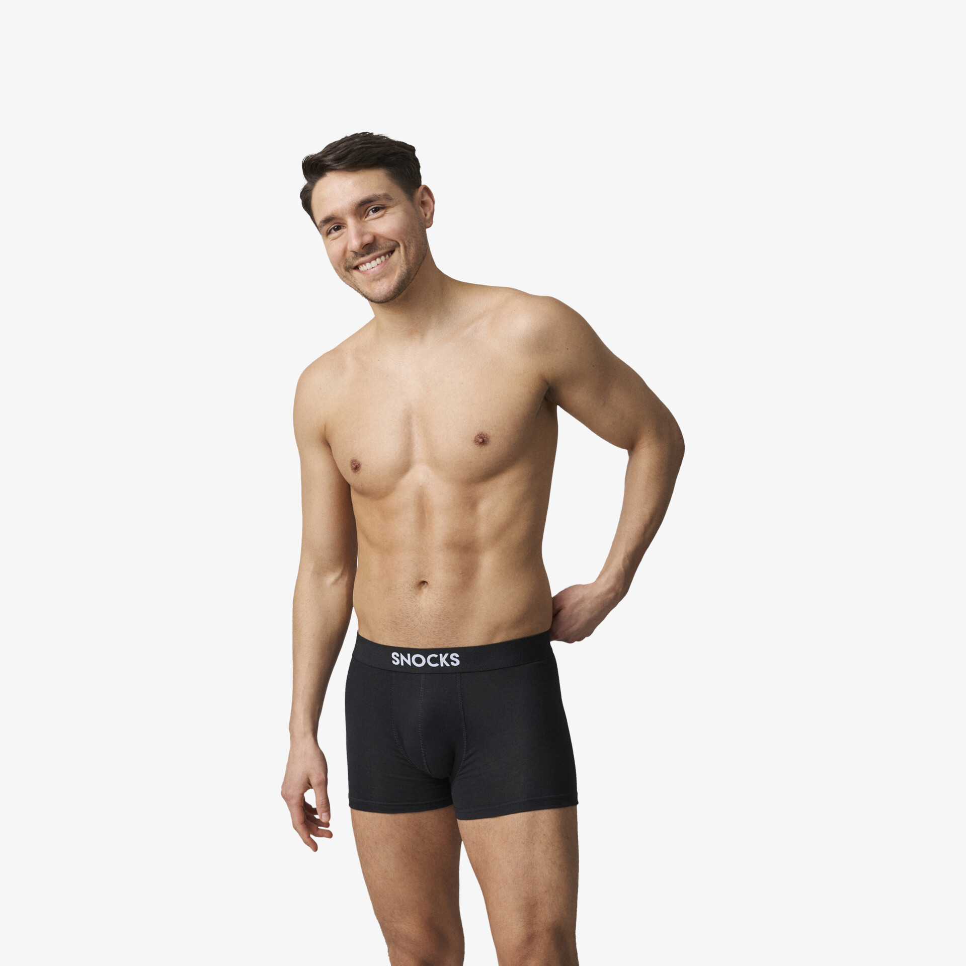 Nahtlose schwarze Boxershorts mit hervorragendem Tragekomfort und optimaler Passform für ein angenehmes Gefühl.