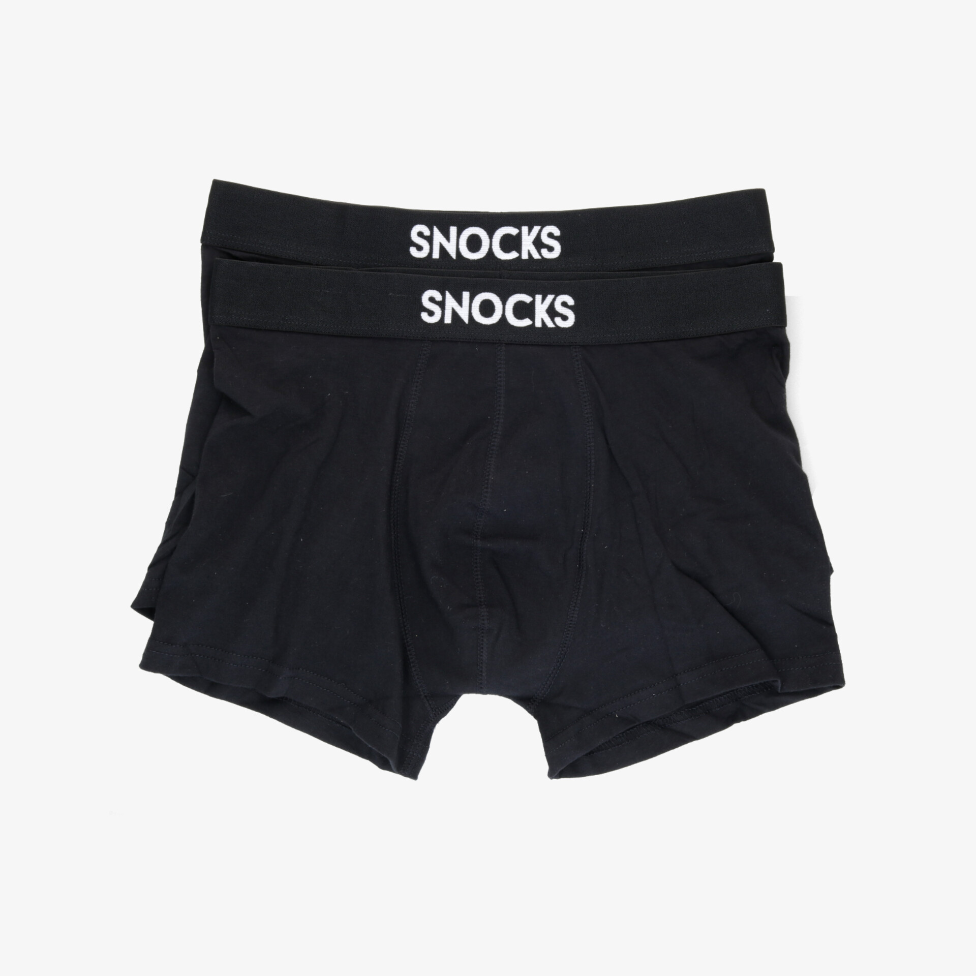 Hochwertige schwarze Boxershorts mit elastischem Bund und klassischem Schnitt für optimalen Tragekomfort.