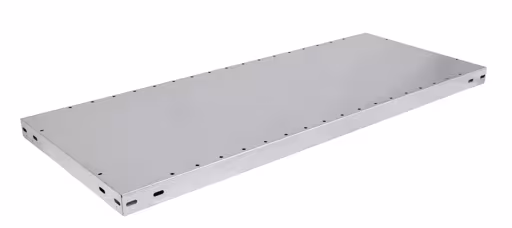 Regal MULTIplus250, 1000 x 400 mm, pocinkan, brez pritrdilnega materiala, dodatki, št. 17340