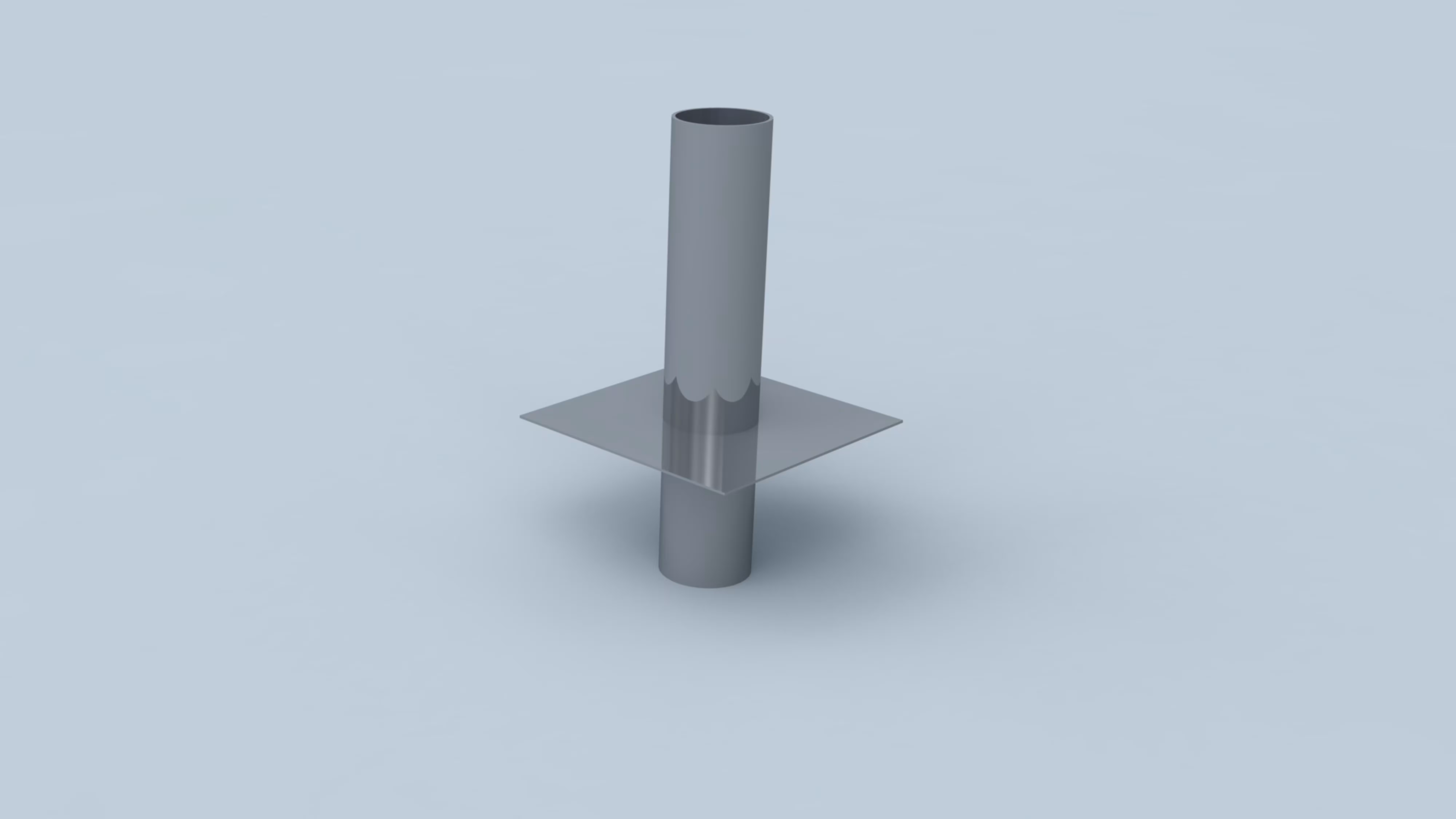 Enkelwandige EW-schouwkopverlenging D250 hoogte 750 mm met insteekeinde D248 uit de categorie RVS rookgasafvoersysteem enkelwandig met het artikelnr. 670199