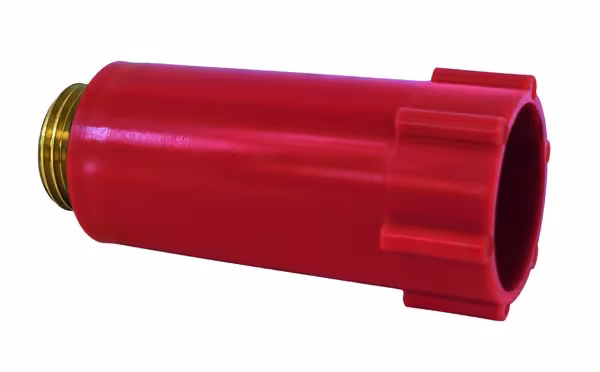 Baustopfen Messing 1/2 Zoll Typ Farbe: Rot aus der Kategorie Baustopfen & Prüfstopfen mit der Artikelnr. 36391-R