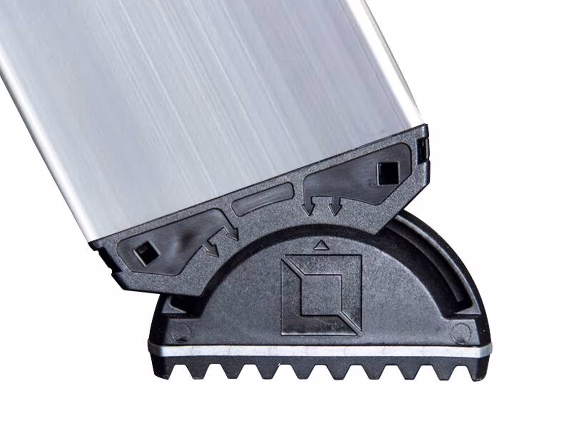 Stufen-Glasreinigerleiter Mittelteil mit clip-step R13 5 Stufen von Munk mit der Artikelnr. 012012