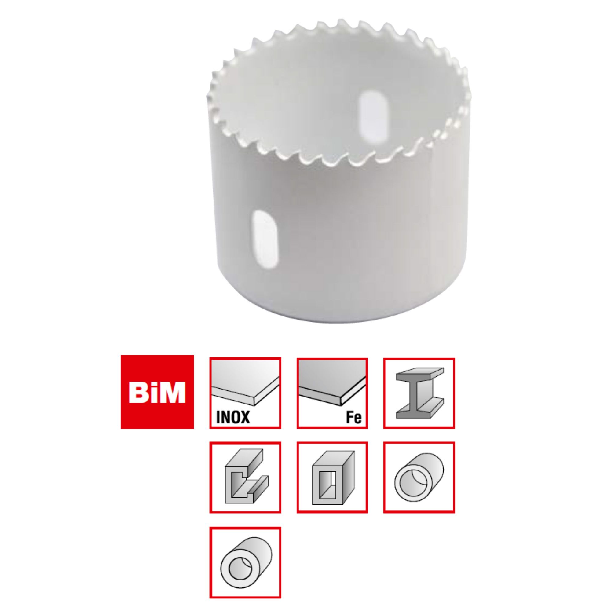 Sierras de corona MPS Serie M42 60 para acero inoxidable, Inox, metal, acero, vigas de acero, perfiles abiertos gruesos, tubos de acero de resistencia media de la marca MPS Sierras de corona MPS M42 Serie 60 para acero inoxidable, Inox, metal, acero, vigas de acero, perfiles abiertos gruesos, tubos de acero de resistencia media de la categoría Sierras, herramientas de desbarbado y calibración con el número de artículo 6057