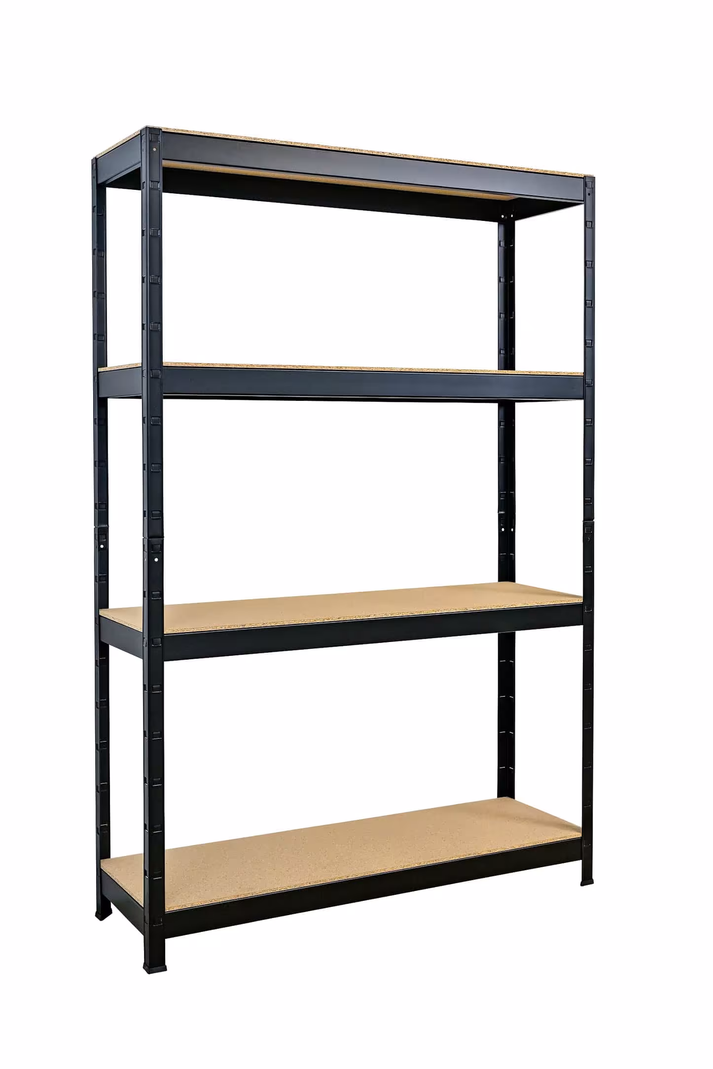 SCHULTE Regalwelt Schwerlastregal mit 4 Holzböden, 180x120x40 cm(HxBxT), schwarz von der Marke Schulte Regalwelt SCHULTE Regalwelt Schwerlastregal mit 4 Holzböden, 180x120x40 cm(HxBxT), schwarz aus der Kategorie Schwerlastregale mit der Artikelnummer R4102-04-16-PEFC