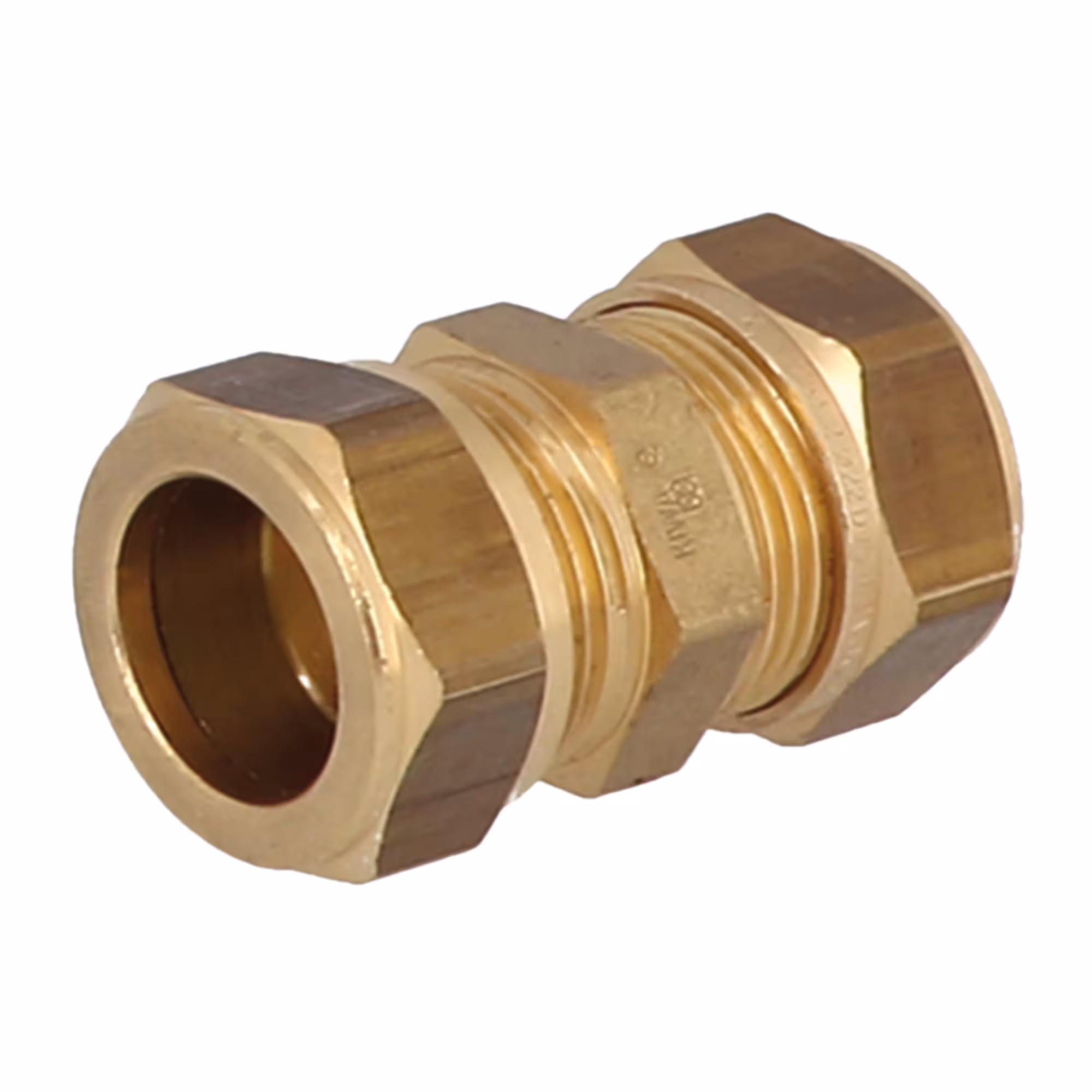 Messing Kupplungen Typ Anschluss: 22x22 mm aus der Kategorie Messing Klemmringverschraubung mit der Artikelnr. 1N0000H222200A