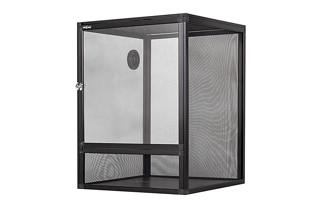 ReptiZoo Alu GAZE-Terrarium MEDIUM 45x45x60 cm aus Metallgewebe/Gitter ( AC454560)