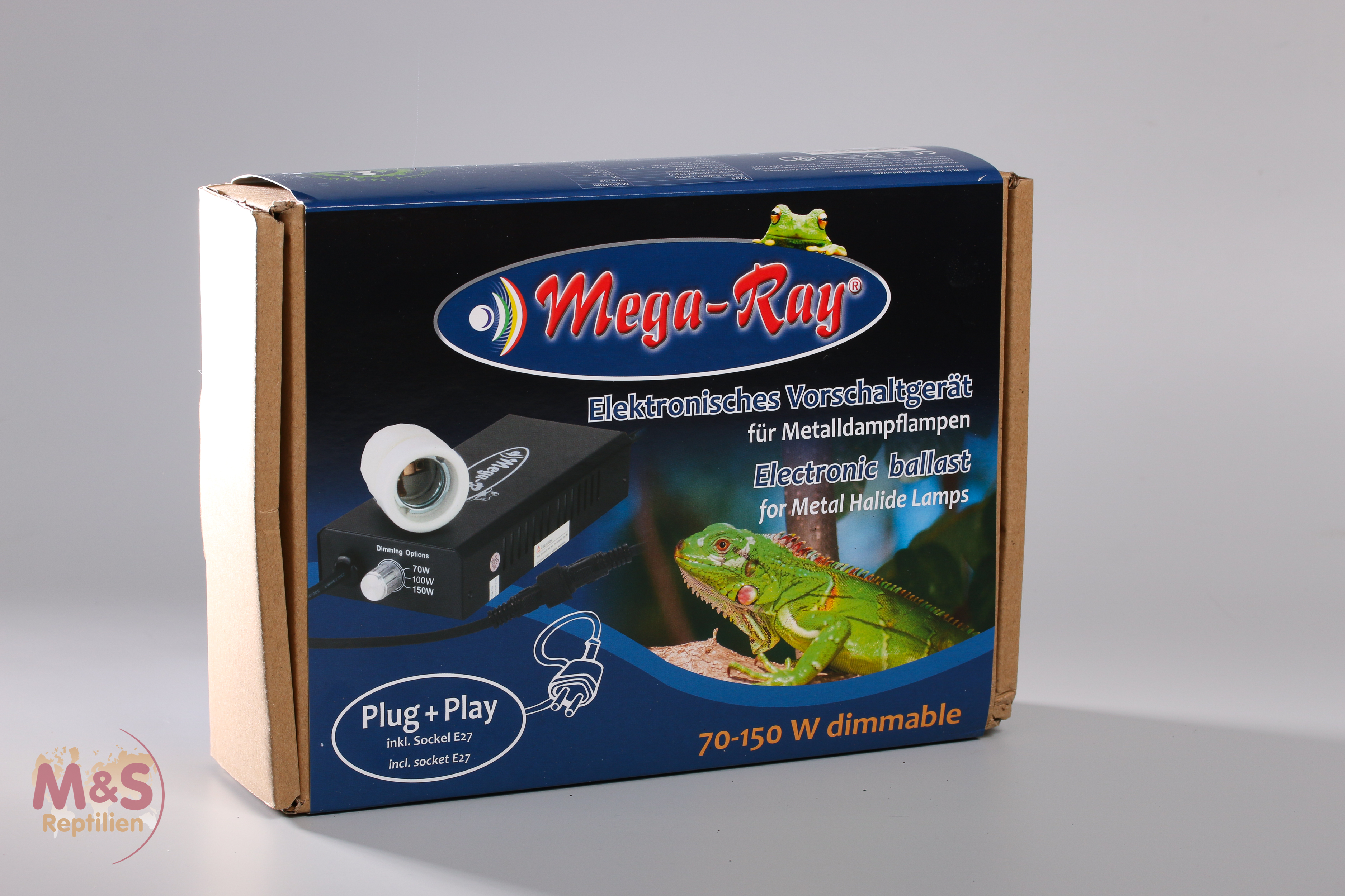 'Mega Ray'' -umschaltbares-  elektronisches Vorschaltgerät  70/100/150 Watt (komplett)