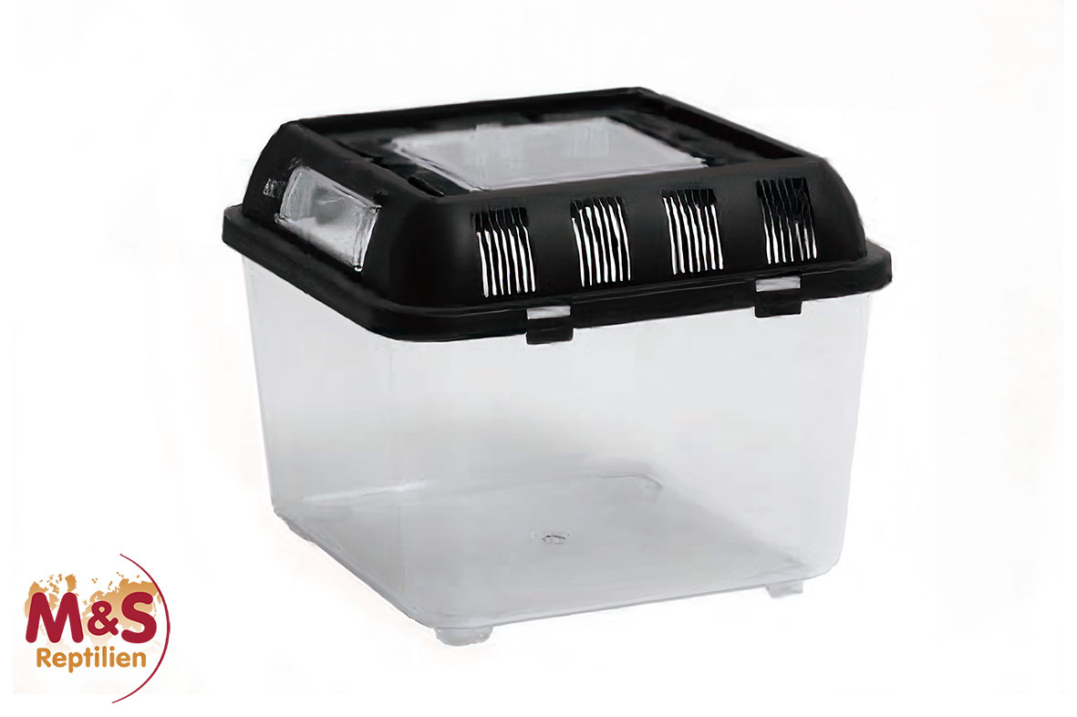 ReptiZoo Plastikterrarium mini 20,5x20,5x17 cm ( RT2001B)