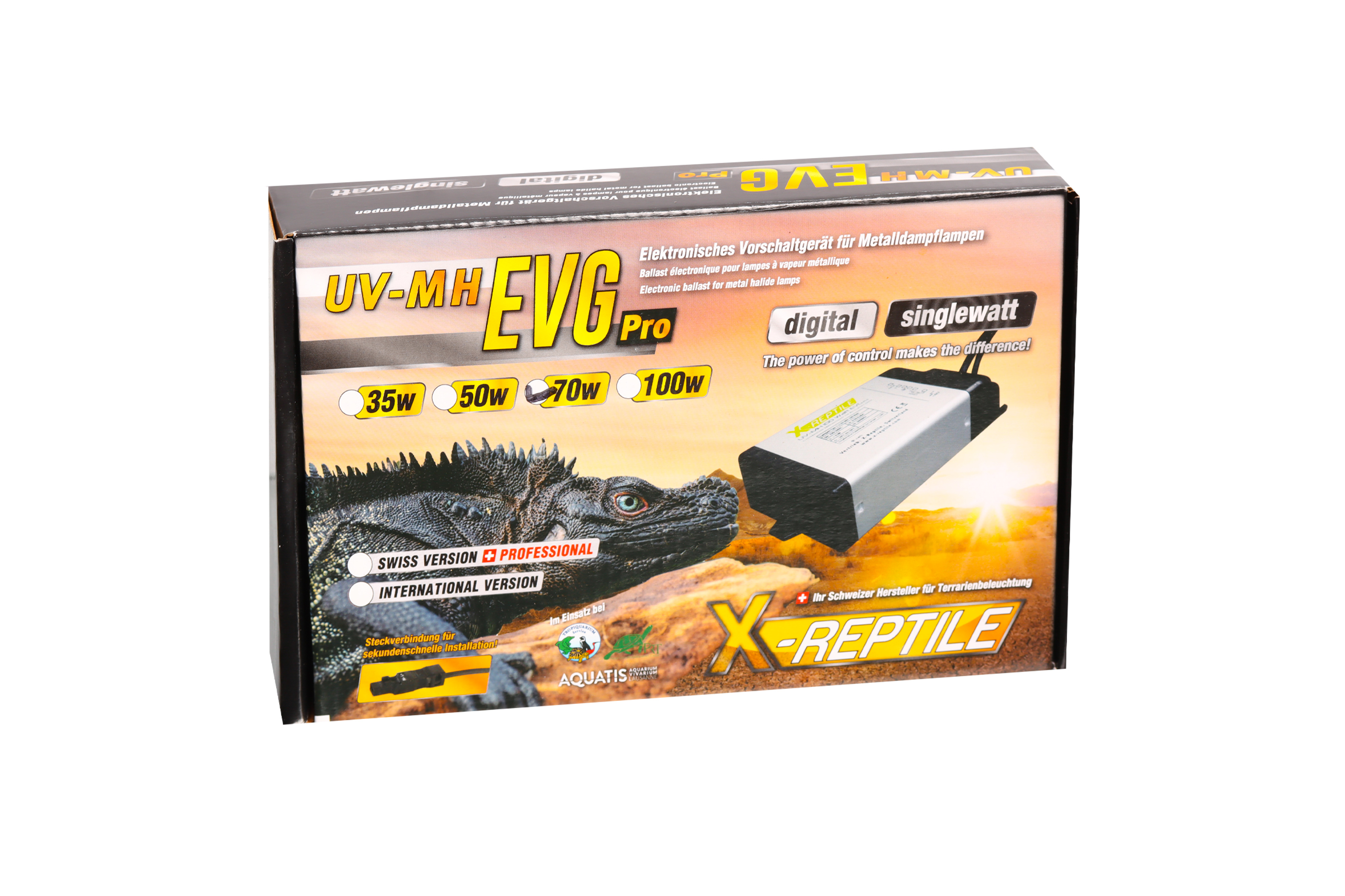 X-Reptile elektronisches Vorschaltgerät 70 Watt ( siehe Videoanleitung )