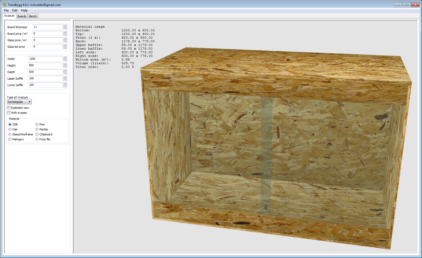 TerraBygg, Terrarienbau ( Software nur WINDOWS ) Anleitung in English!