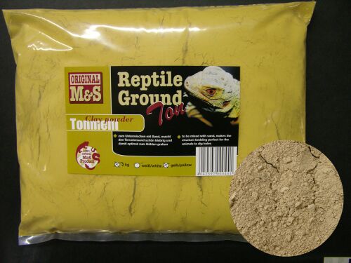 Tonmehl gelb, 2 kg Beutel