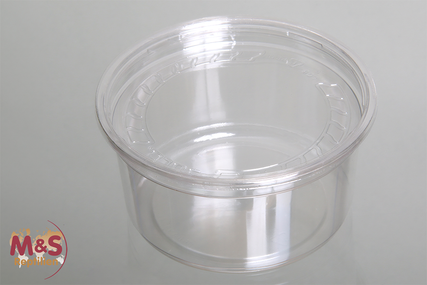 Becher mit Deckel, Höhe 6cm  (passend zu Eiablagebehälter)