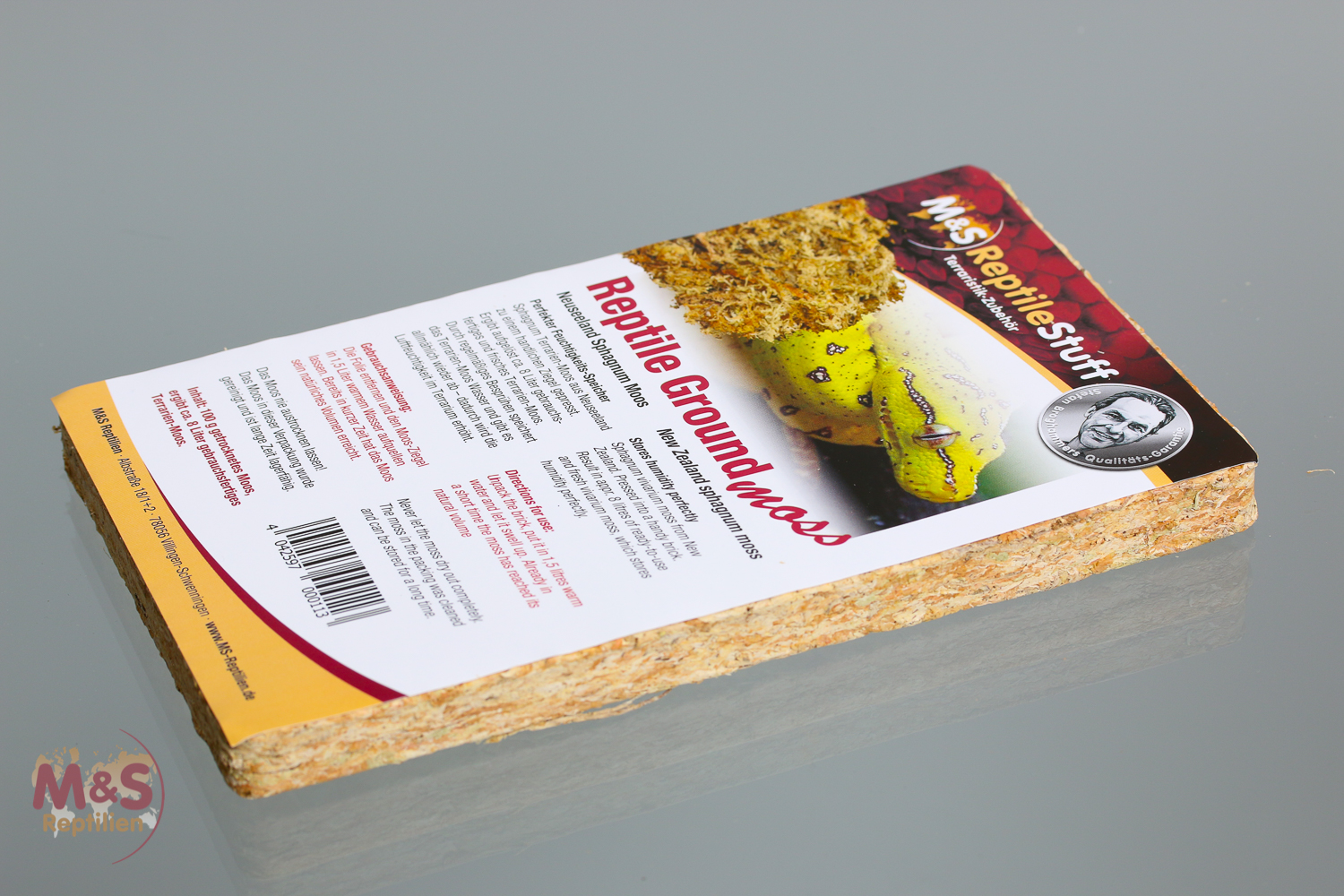 Sphagnum Moos gepresst ( 100 gramm Ziegel ) Premium / New Zealand Quality!