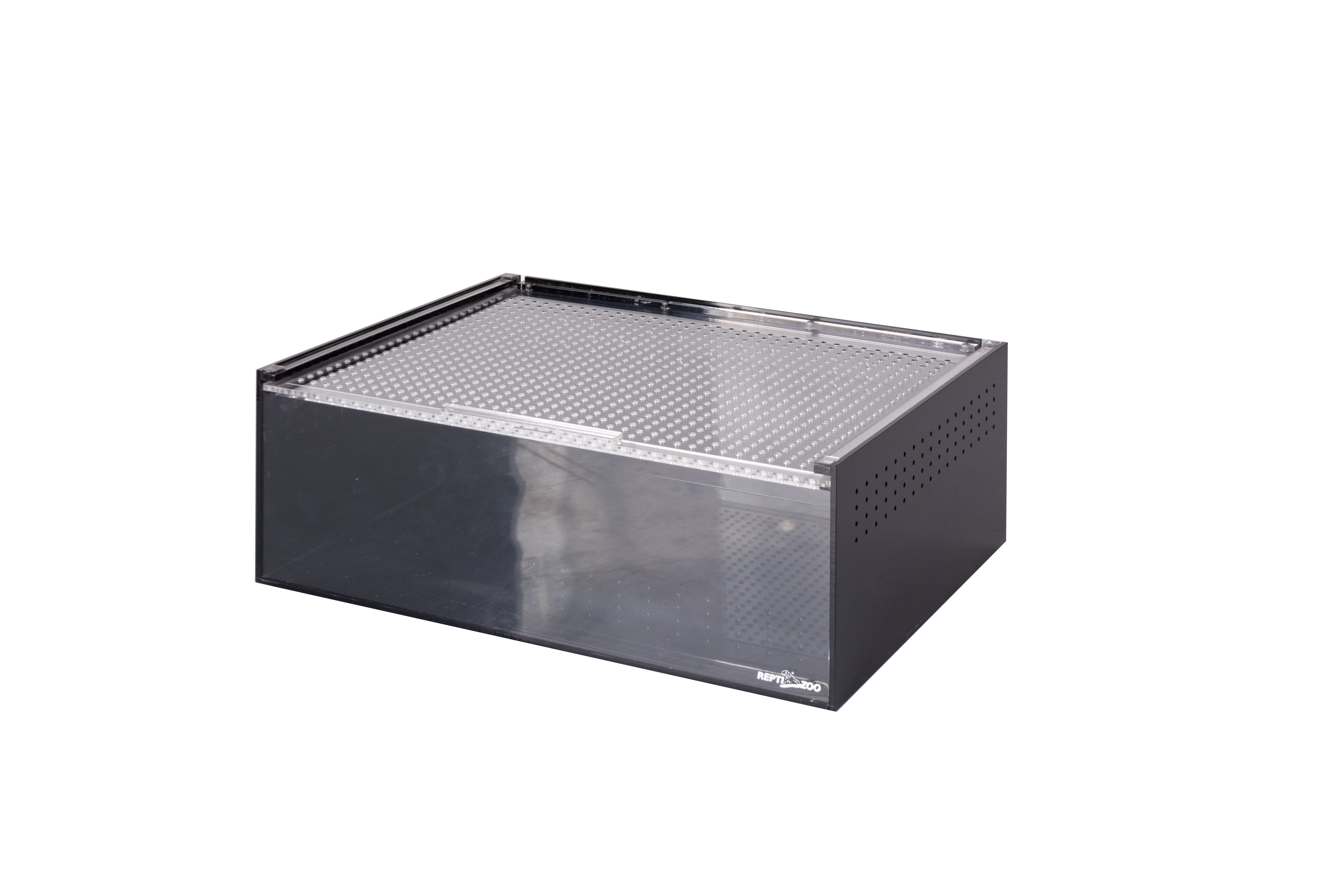 ReptiZoo Plexiglasterrarium (Aufzuchtterrarium) 40x30x15 cm schwarz ( ACR02B)