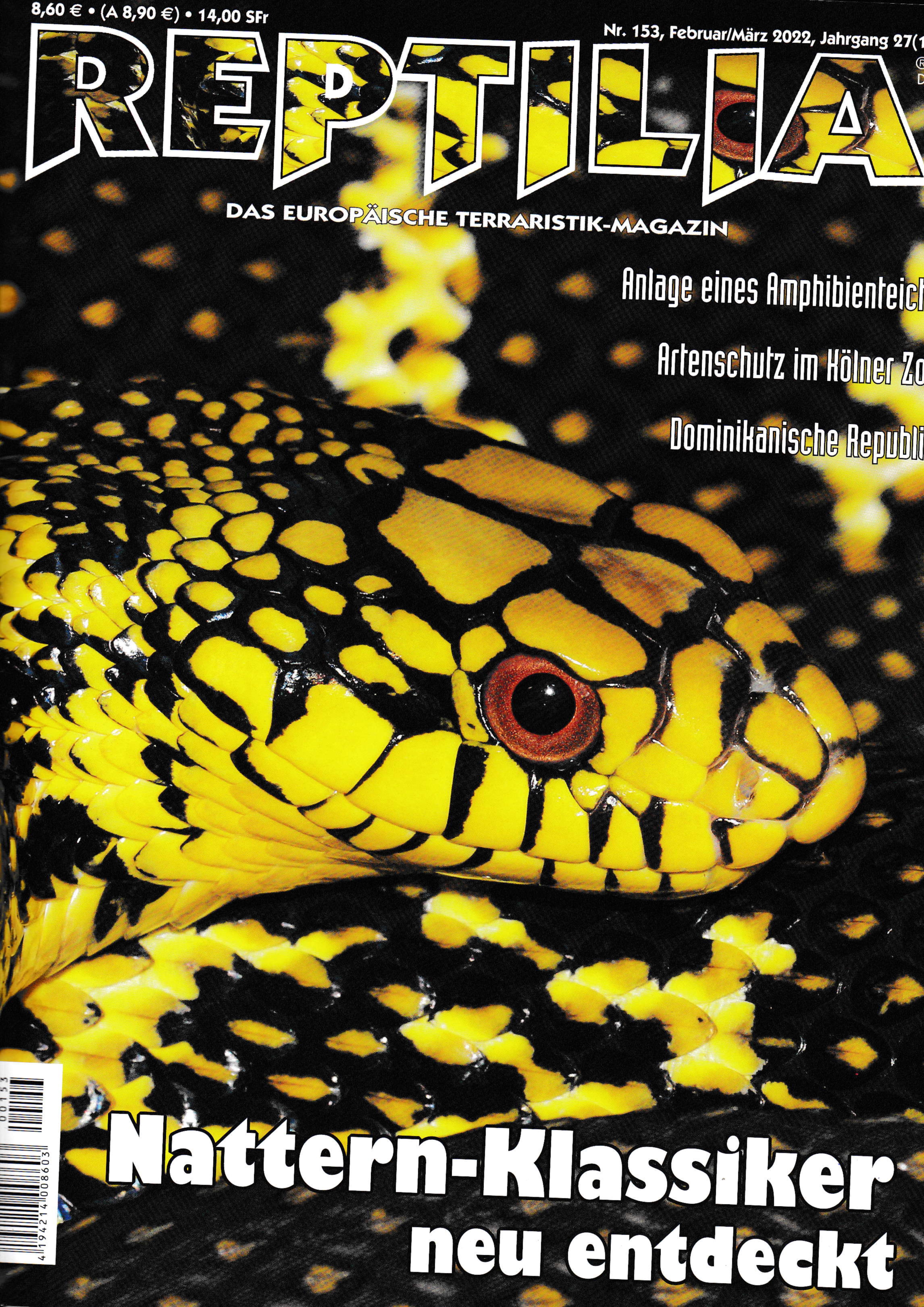 Reptilia Nr.156 August/September 2022