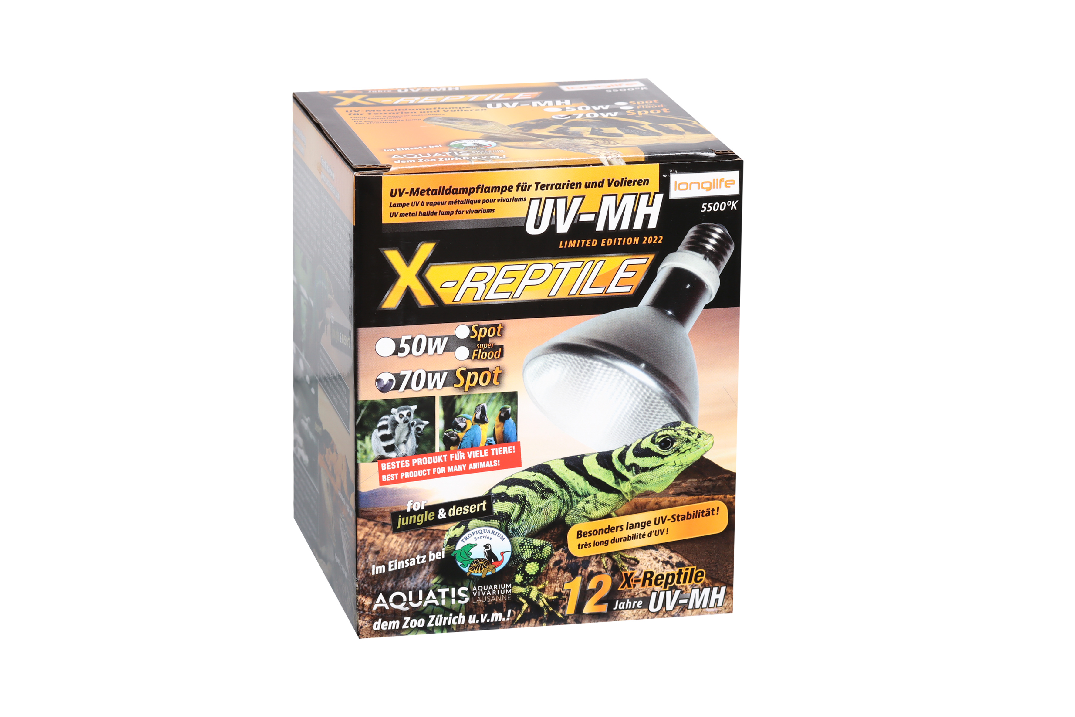 X-Reptile HID-Lampe (UV-Lampe) 70 Watt Spot