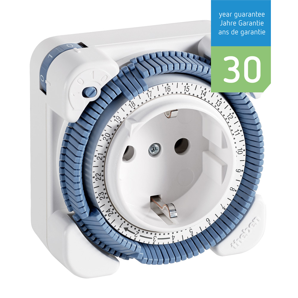 Steckdosen-Zeitschaltuhr theben-timer 26 (0260030) mit Tagesprogramm, bis 400 W LED Schaltleistung
