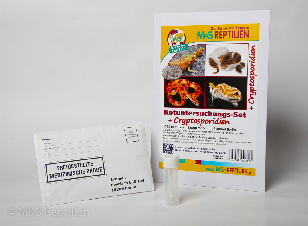 M&S Kotuntersuchungsset 2 (+ Kryptosporidien)