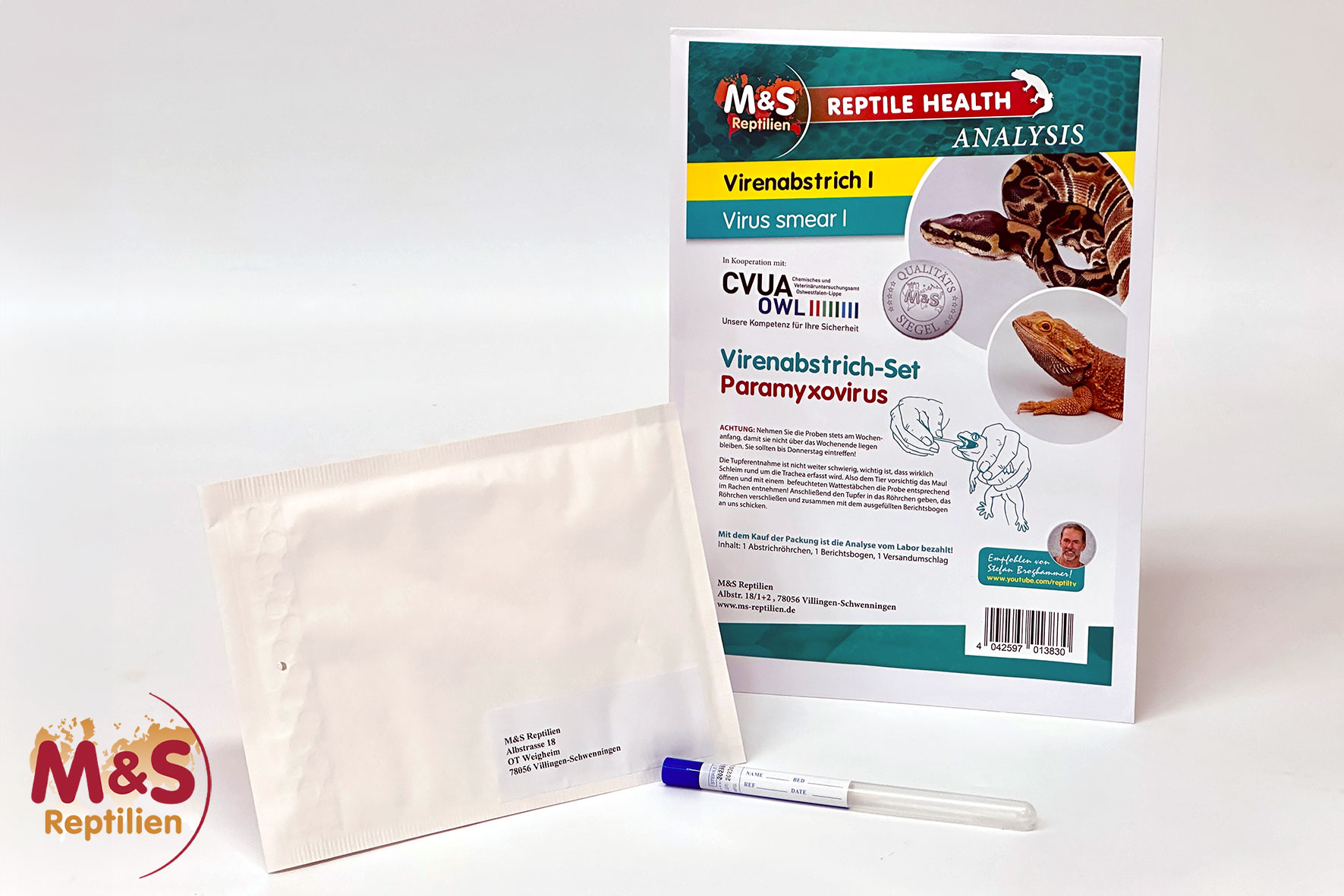 M&S Virenabstrichset auf Paramyxovirus