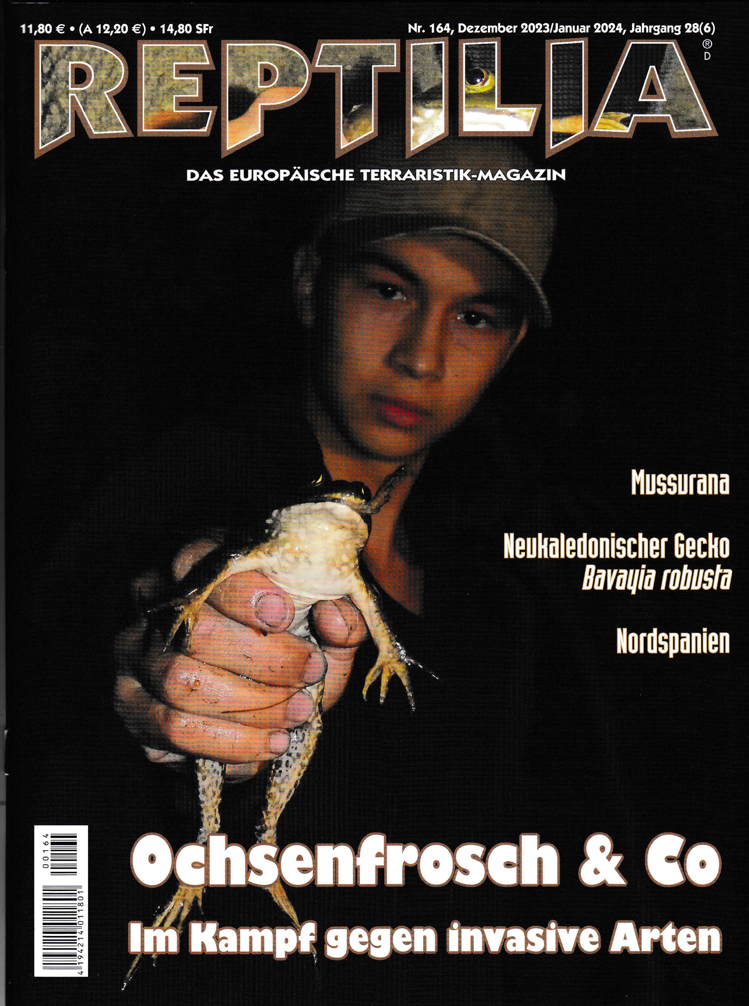 Reptilia Nr.164 Dezember/ Januar 2024