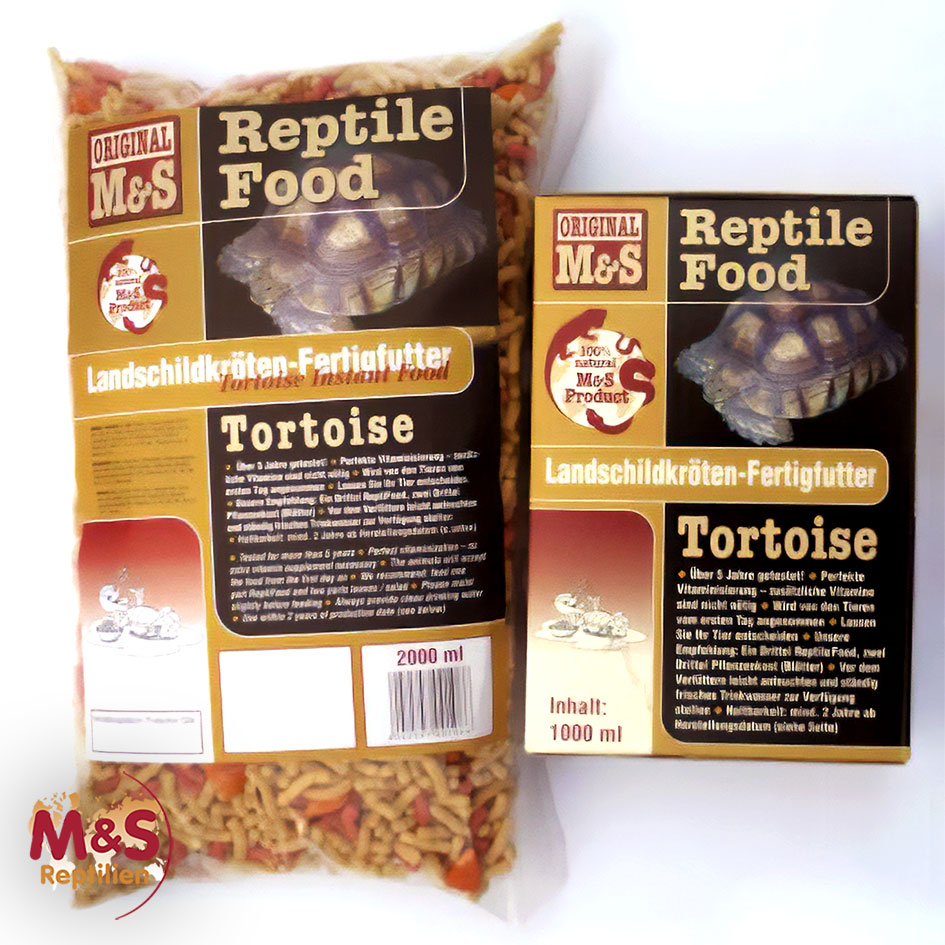 Reptile Food, Tortoise (12 Stk. à 2000 ml)