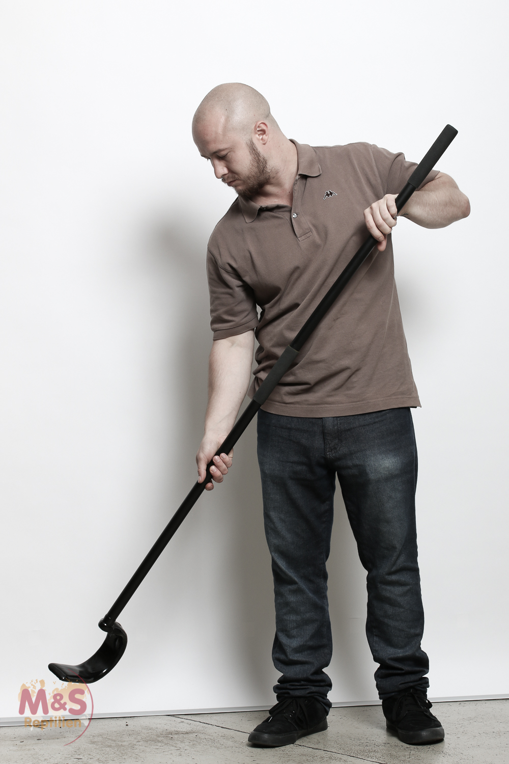 Super Hook (Super Schlangenhaken) XXL  (Schwarz / 155cm)