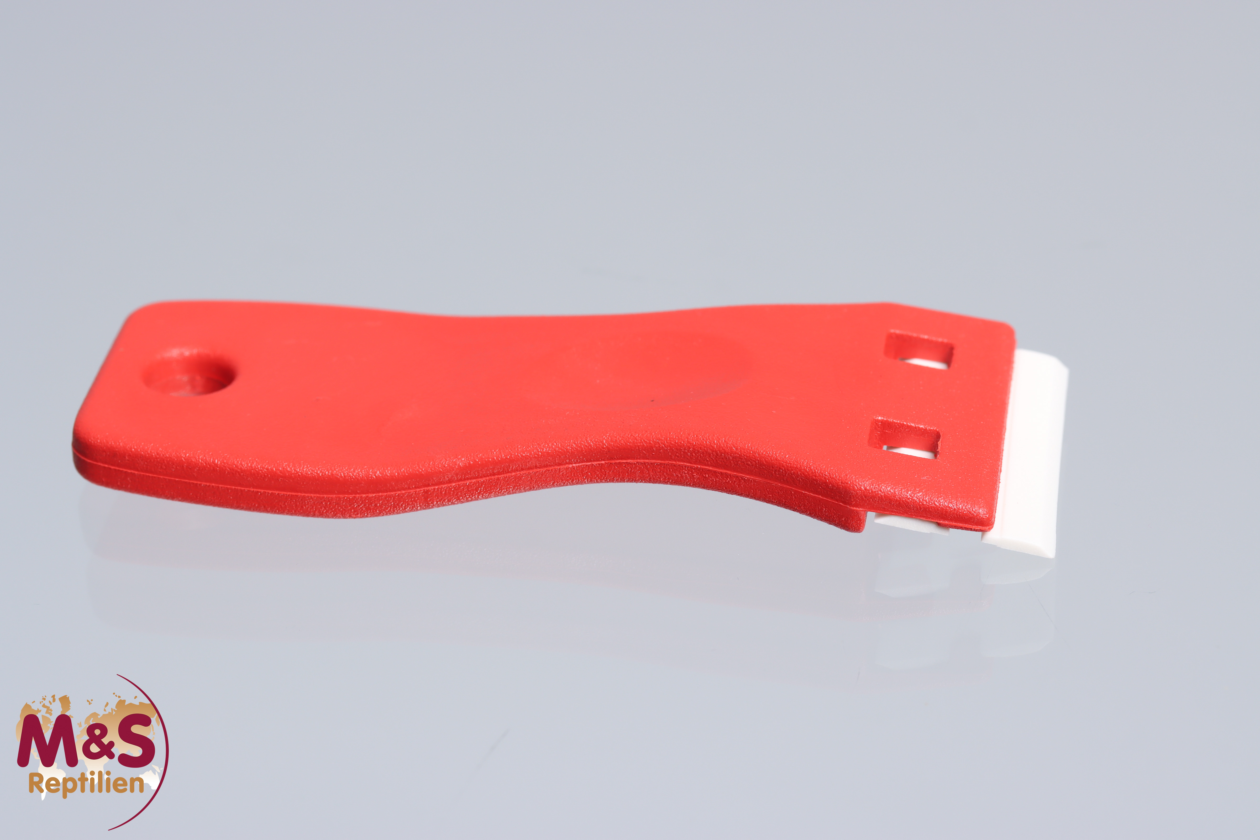 Schaber für Terrarien mit Ersatzklingen