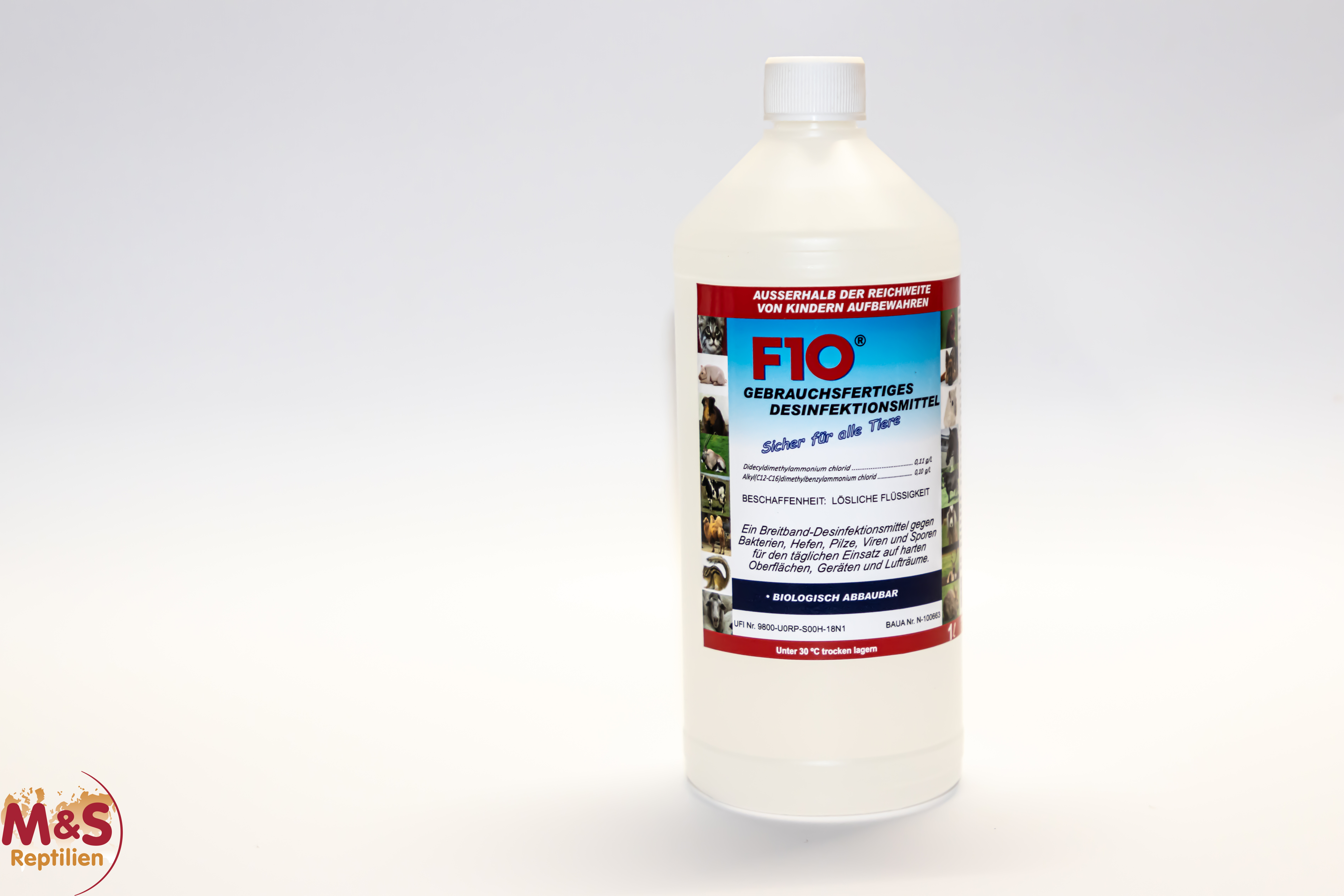 F10 Ready to Use Disinfectant (1000 ml Sprühflasche) BAUA-Registriernummer: N-100663