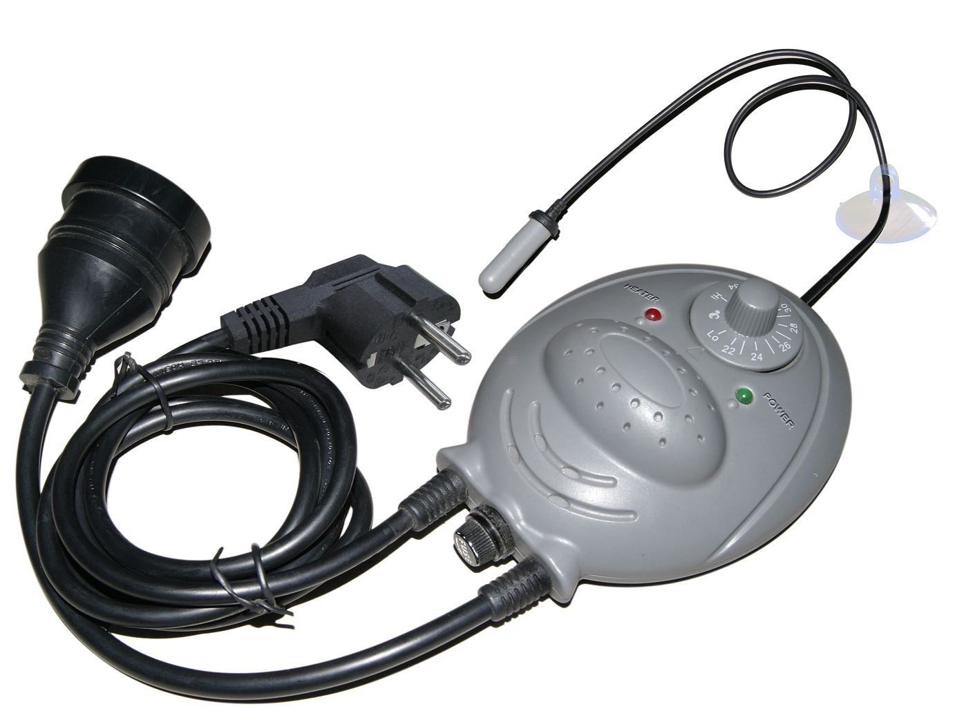 ReptiZoo Thermostat ''einfach'' 22-34 Grad  (THC08A) WEEE  RegNr. 82392108