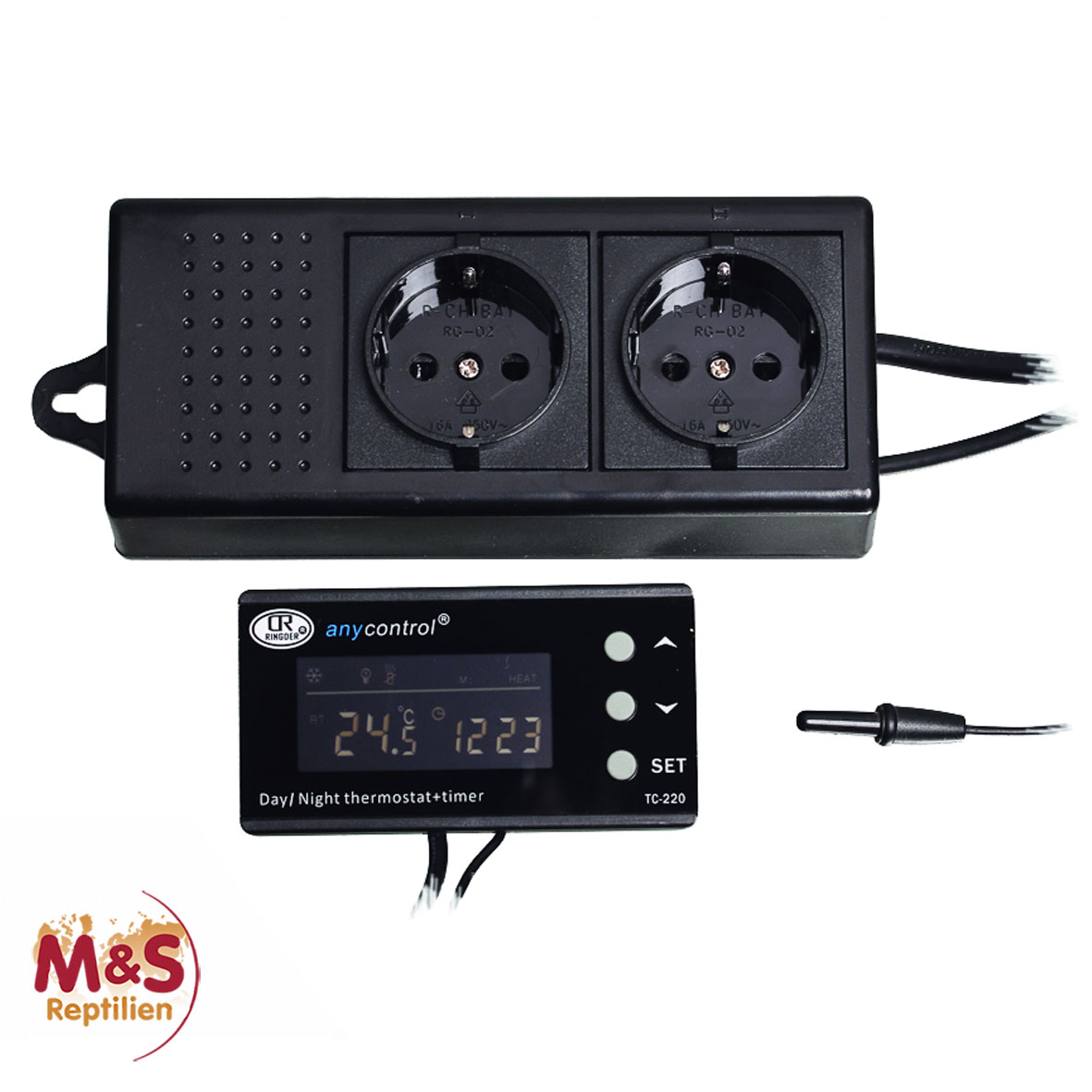 M&S Reptile Control V3 (Thermostat und Zeitschaltuhr) - Vorgänger von V3 PRO WEEE  RegNr. 82392108