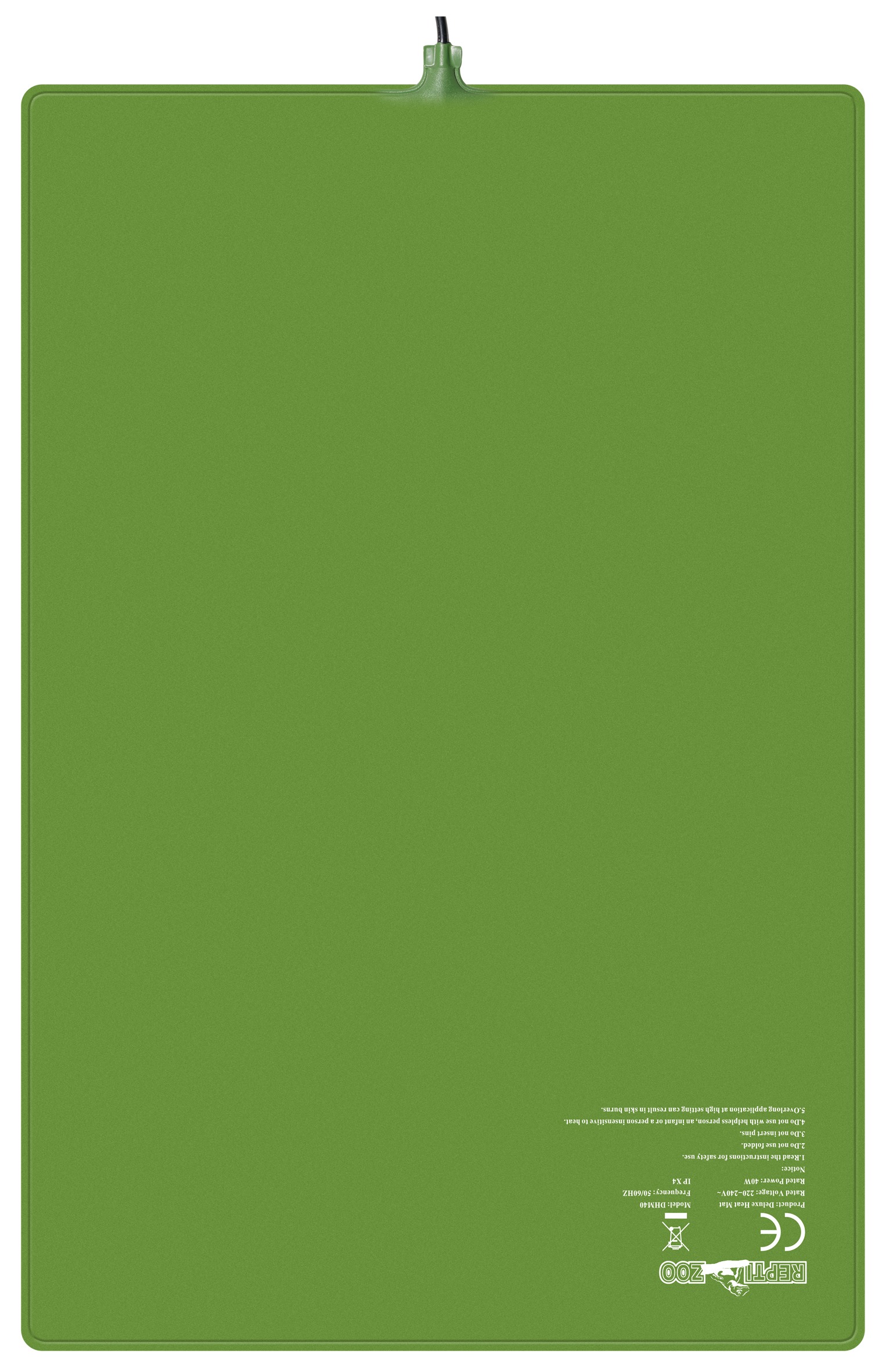 ReptiZoo Deluxe Heizmatte 40 Watt  40x60 cm  (DHM40R)