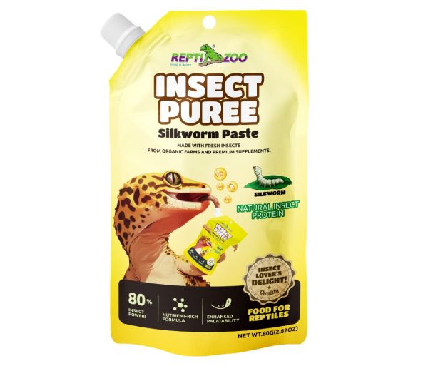 ReptiZoo Insect Puree - Seidenraupe Paste 80g (HCP25)