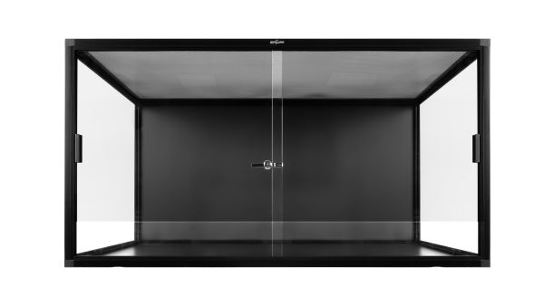 ReptiZoo PC + PVC Terrarium mit Glasschiebescheiben 91,5x46x46 cm (RKA0412)