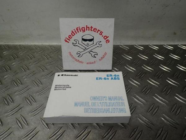 Bedienungsanleitung Buch Fahrerhandbuch Kawasaki ER-6N ER650A EZ.08 17175km_1