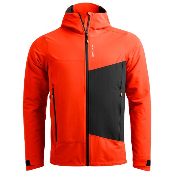 ORTOVOX SECEDA SOFTSHELL JACKET M 21401 HOT ORANGE L