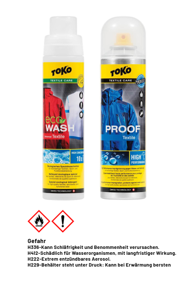 TOKO Duo-Pack Textile Proof & Eco Textile Wash