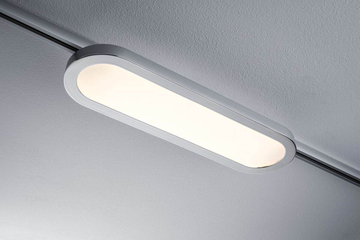 Paulmann URail LED Panel Loop, Schienensystem Lampe, Inkl Leuchtmittel, Warmweiß, Decke, Chrom matt Produktabbildung 5