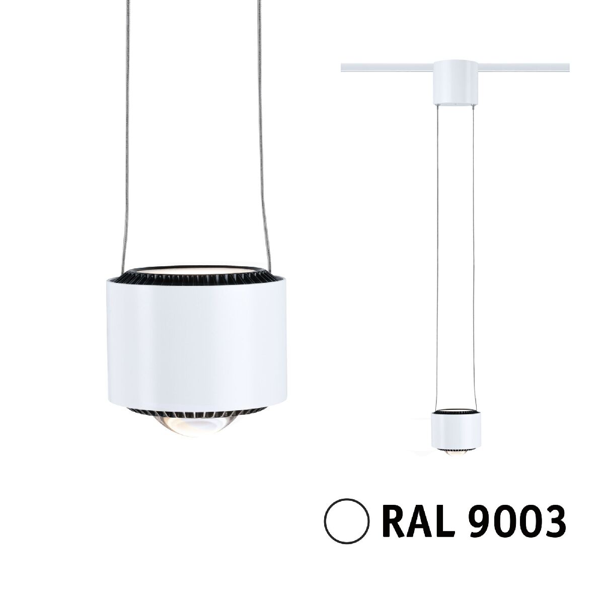 Paulmann URail LED Pendel Aldan, 8,5 W = 97 W, 930 lm, 4000 K Neutralweiß, Dimmbar Paulmann URail LED Pendel Aldan, 8,5 W = 97 W, 930 lm, 4000 K Neutralweiß, Dimmbar